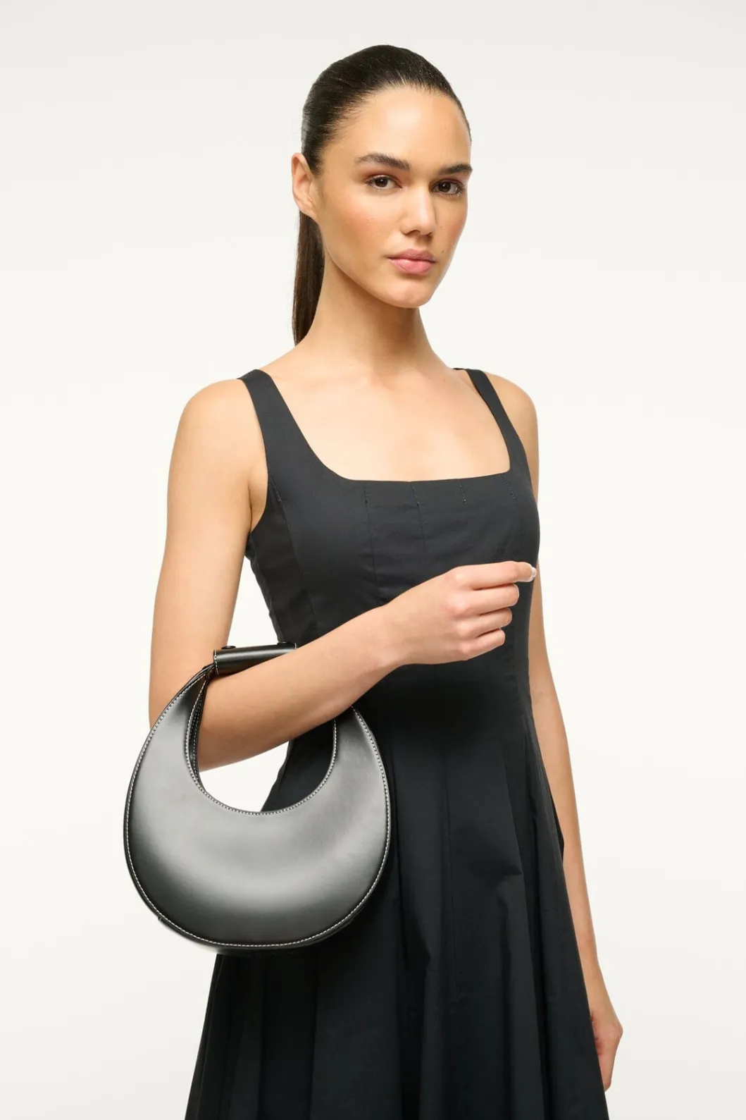 STAUD MINI MOON BAG | < Crossbody