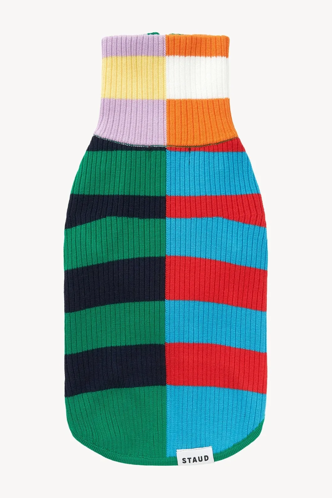 pet_hampton_sweater__cabana_stripe_multi_4.webp STAUD PET HAMPTON SWEATER | CABANA STRIPE MULTI< Pet Clothing