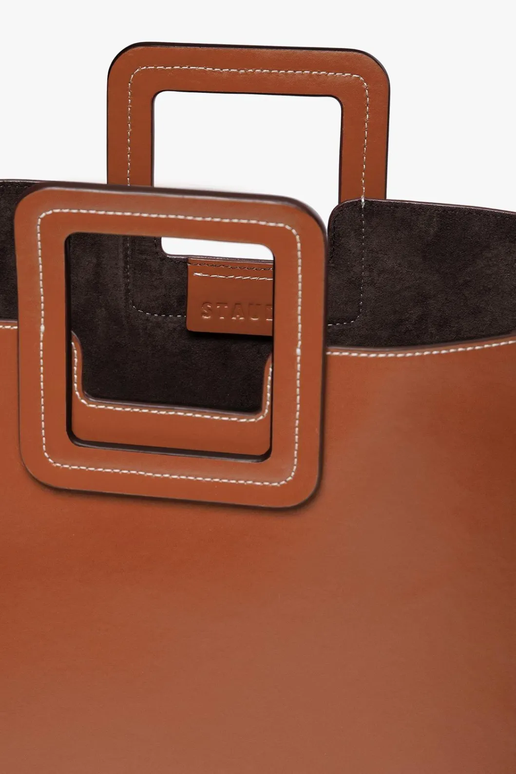 shirley_leather_bag__saddle_6.webp STAUD SHIRLEY LEATHER BAG | SADDLE< Totes | Crossbody