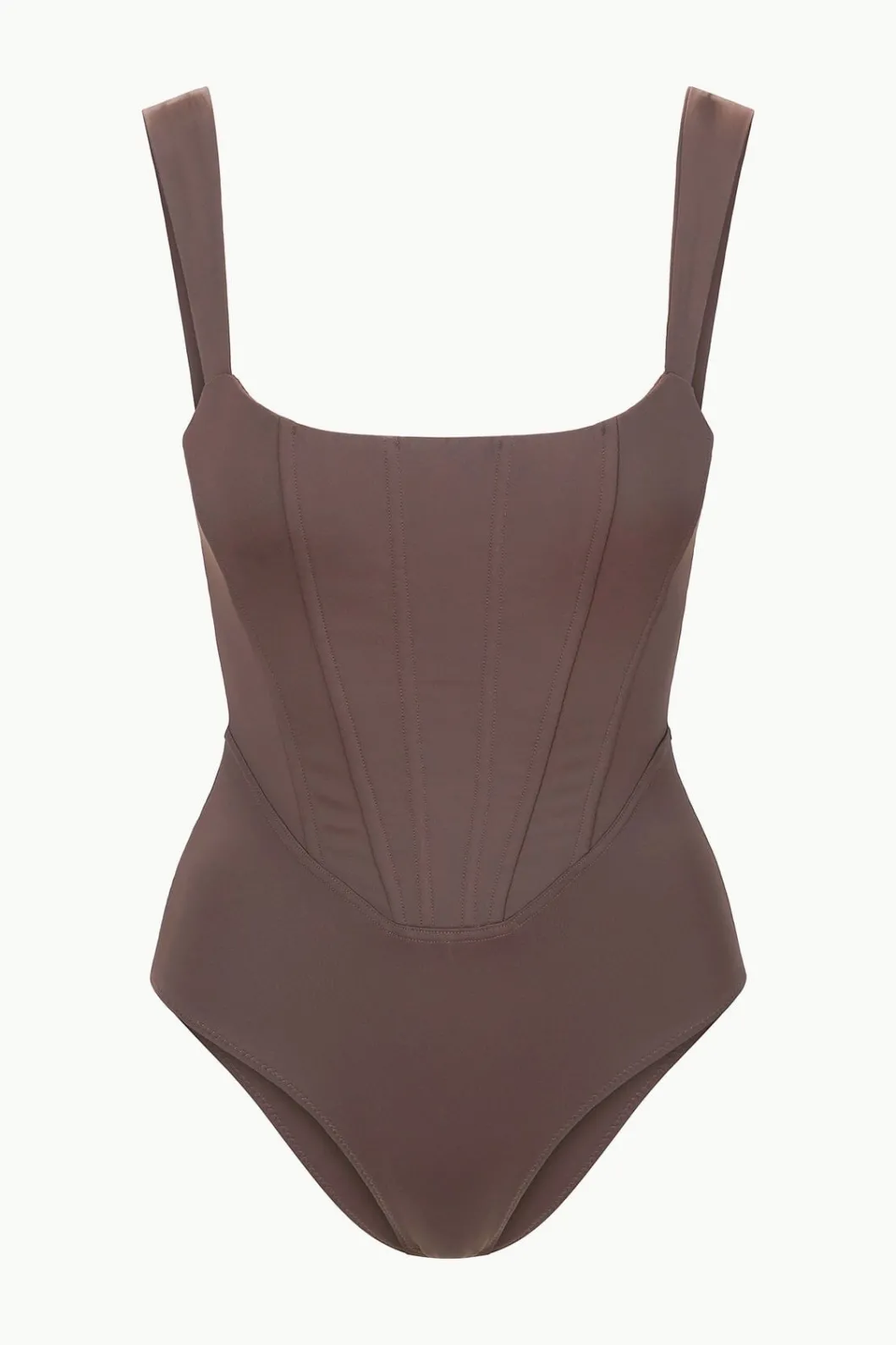 staud_adelaide_one_piece_dark_chocolate_5.webp STAUD ADELAIDE ONE PIECE DARK CHOCOLATE< Swim | One Pieces