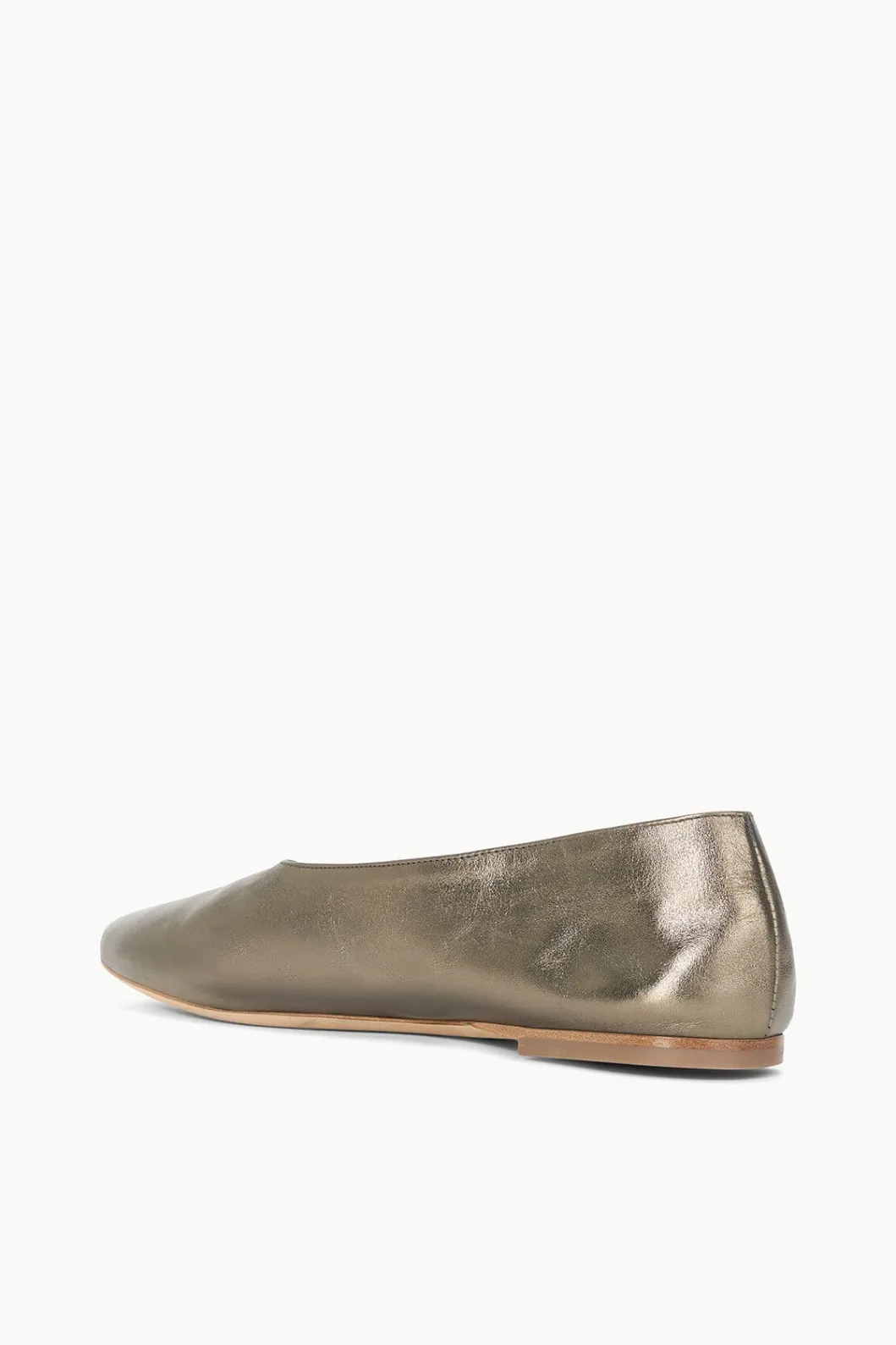 staud_alba_ballet_aged_bronze_3.webp STAUD ALBA BALLET AGED BRONZE< Mules & Flats