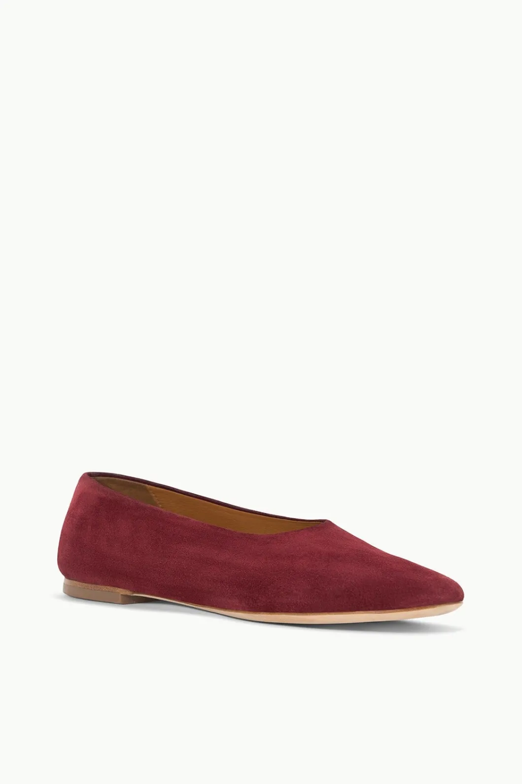 staud_alba_ballet_pinot_suede_2.webp STAUD ALBA BALLET SUEDE< Mules & Flats
