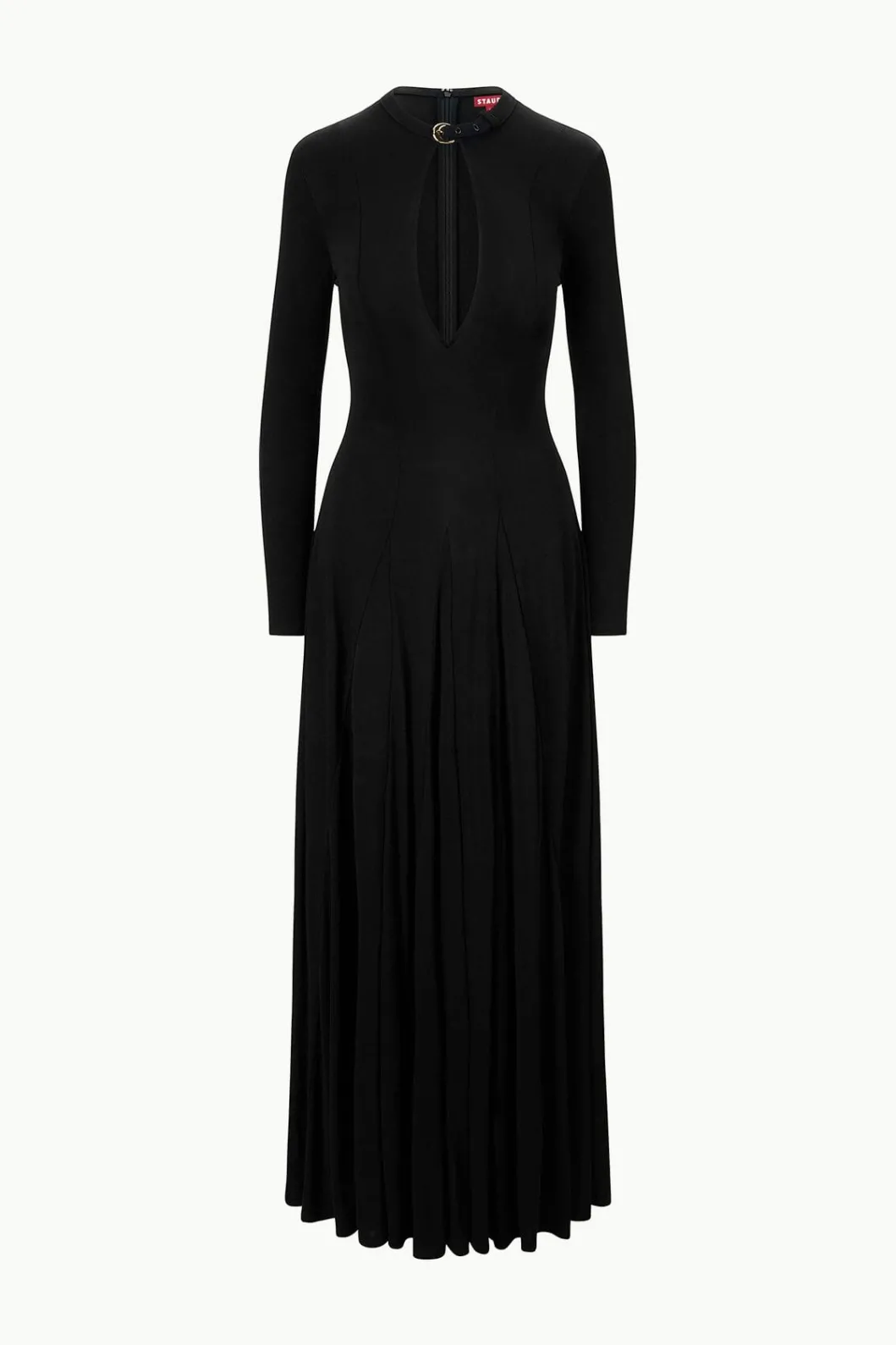 staud_amerie_dress_black_4.webp STAUD AMERIE DRESS< The Evening Edit | Knit Dresses