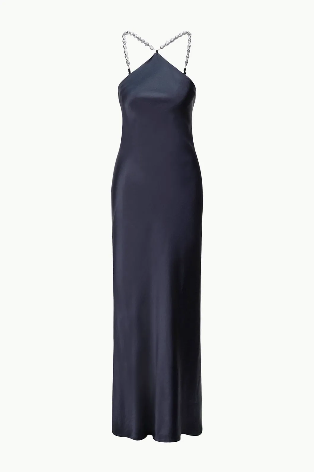 staud_cadence_dress_navy_4.webp STAUD CADENCE DRESS< The Evening Edit | Maxi Dresses