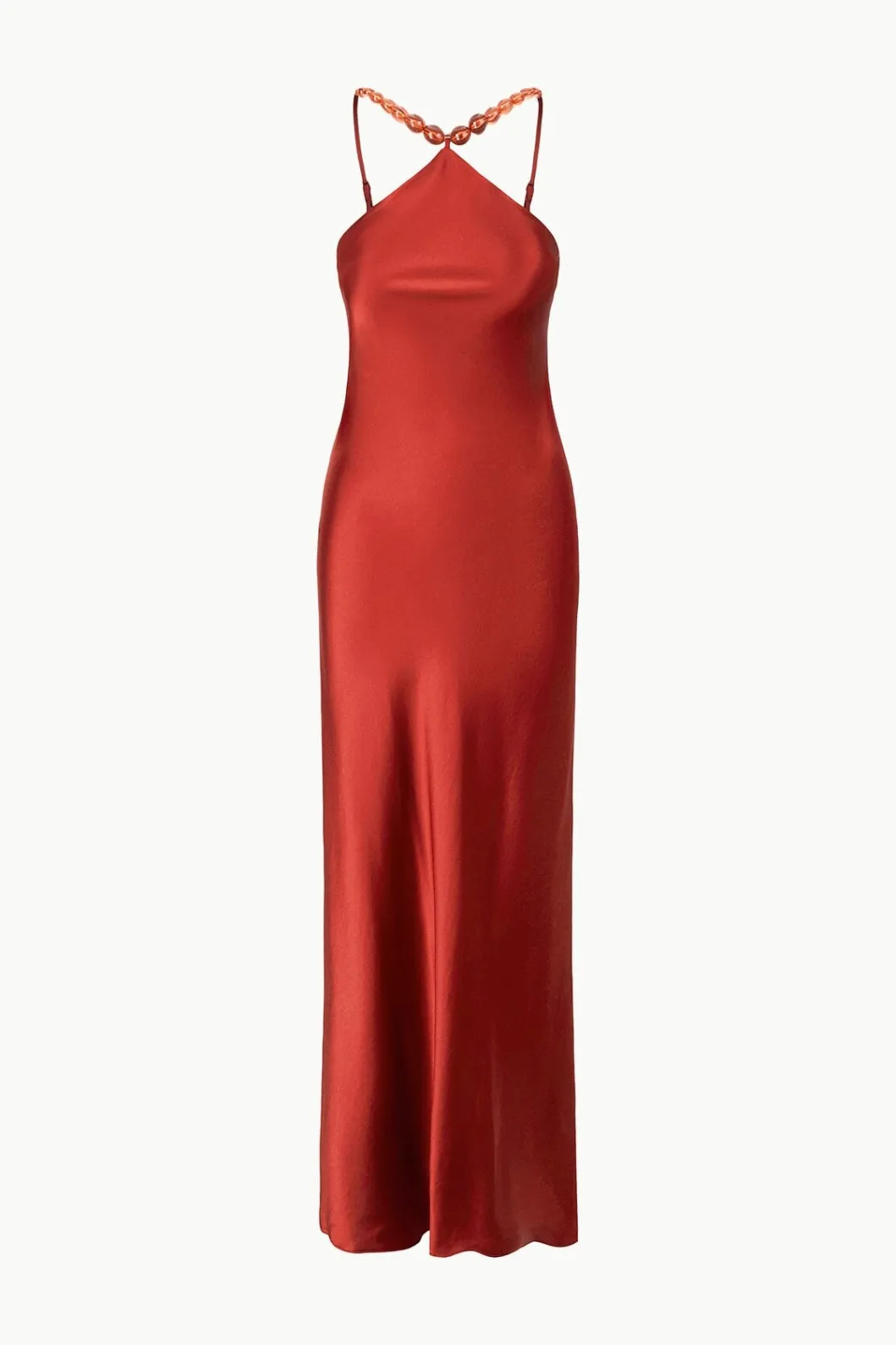 staud_cadence_dress_rust_4.webp STAUD CADENCE DRESS< The Evening Edit | Maxi Dresses