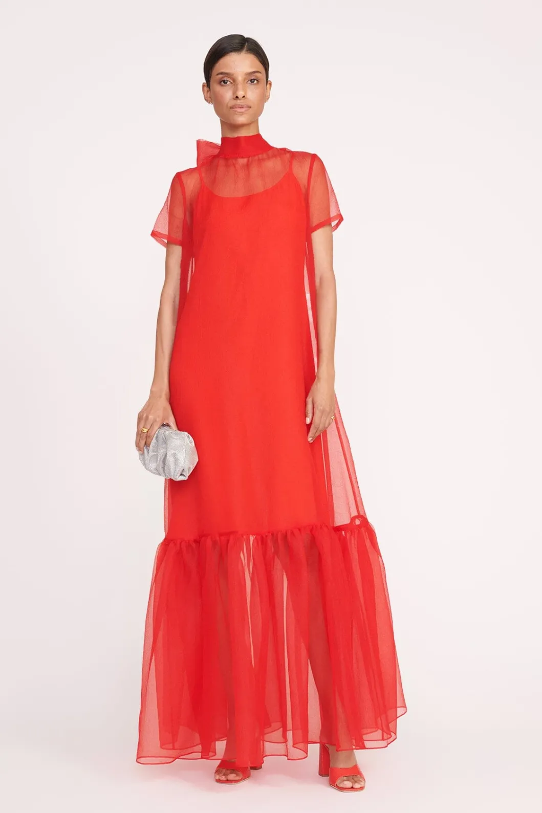 staud_calluna_dress_red_rose_4.webp STAUD CALLUNA DRESS RED ROSE< Maxi Dresses | Dresses