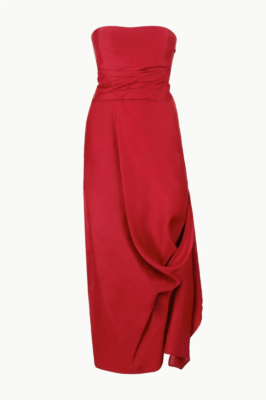 staud_caravaggio_dress_rouge_5.webp STAUD CARAVAGGIO DRESS< The Evening Edit | Maxi Dresses