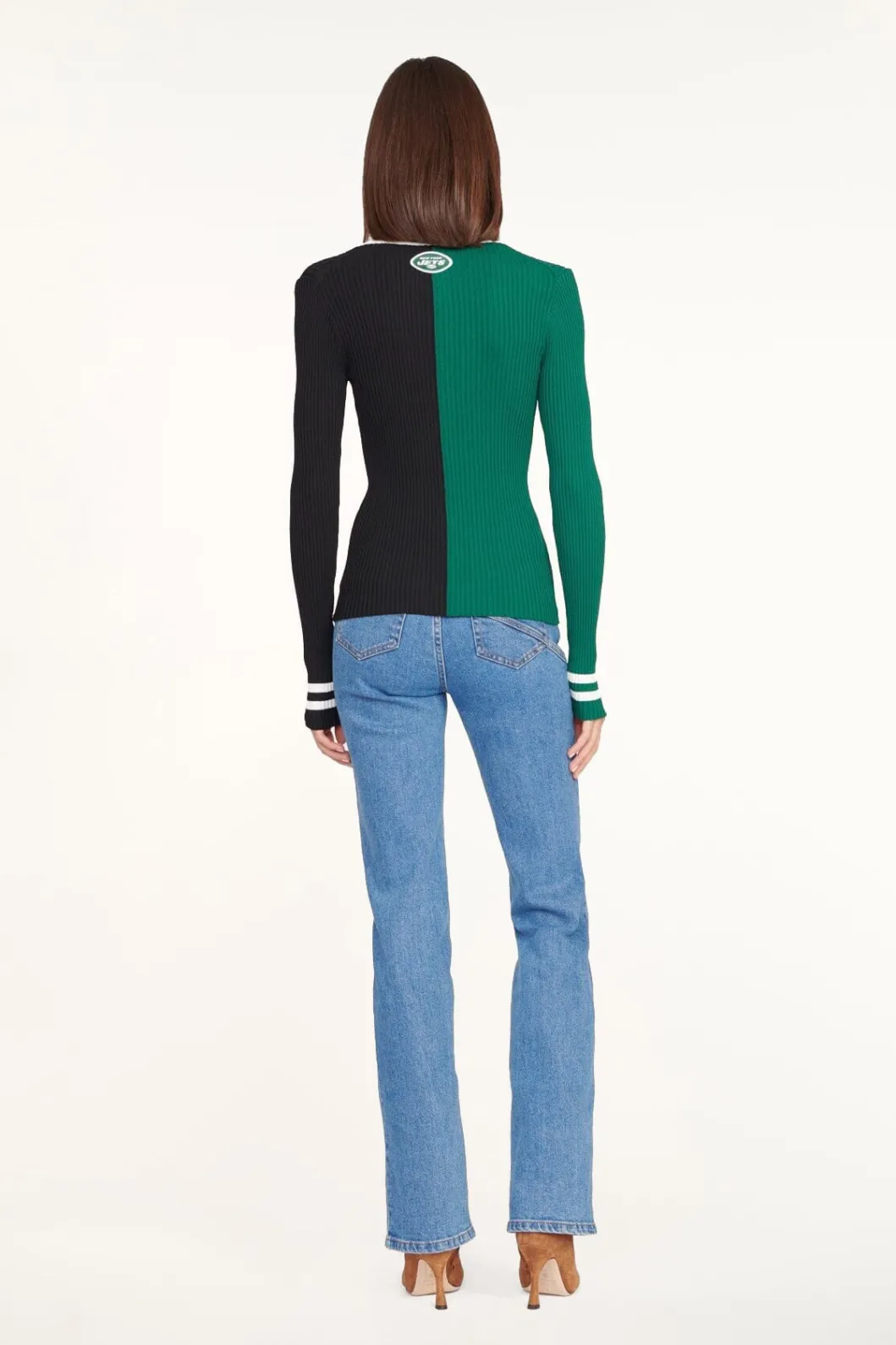 staud_cargo_sweater_x_nfl_jets_3.webp STAUD CARGO SWEATER X NFL< Tops