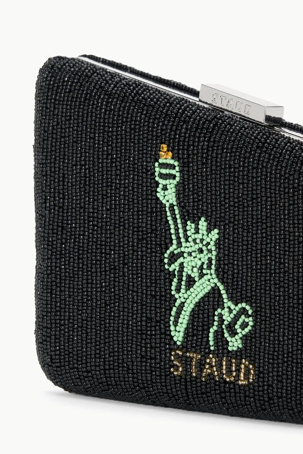staud_carmella_beaded_clutch_nyc_skyline_4.webp STAUD CARMELLA BEADED CLUTCH NYC SKYLINE< The Evening Edit | Clutches & Handhelds