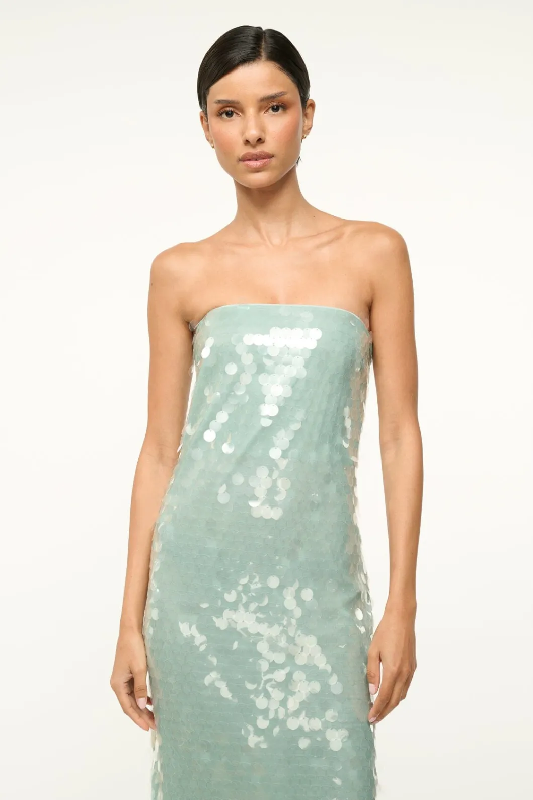 staud_casey_dress_mist_4.webp STAUD CASEY DRESS< The Evening Edit | Maxi Dresses