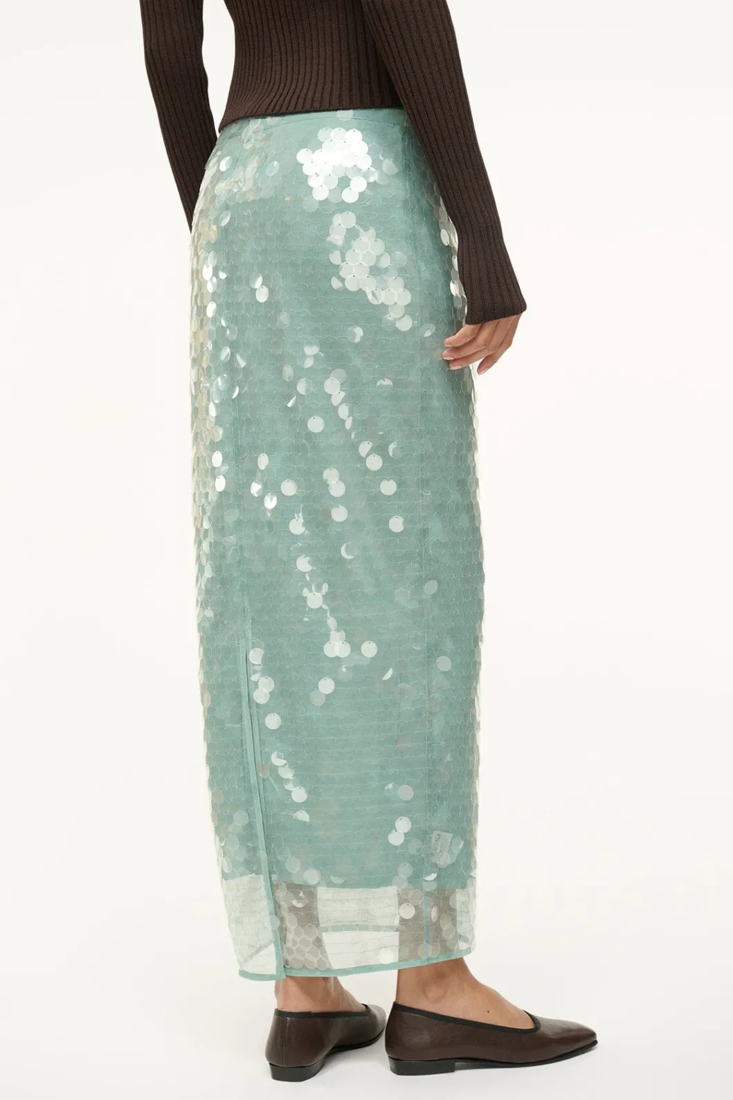 staud_casey_skirt_mist_3.webp STAUD CASEY SKIRT< Skirts | The Evening Edit
