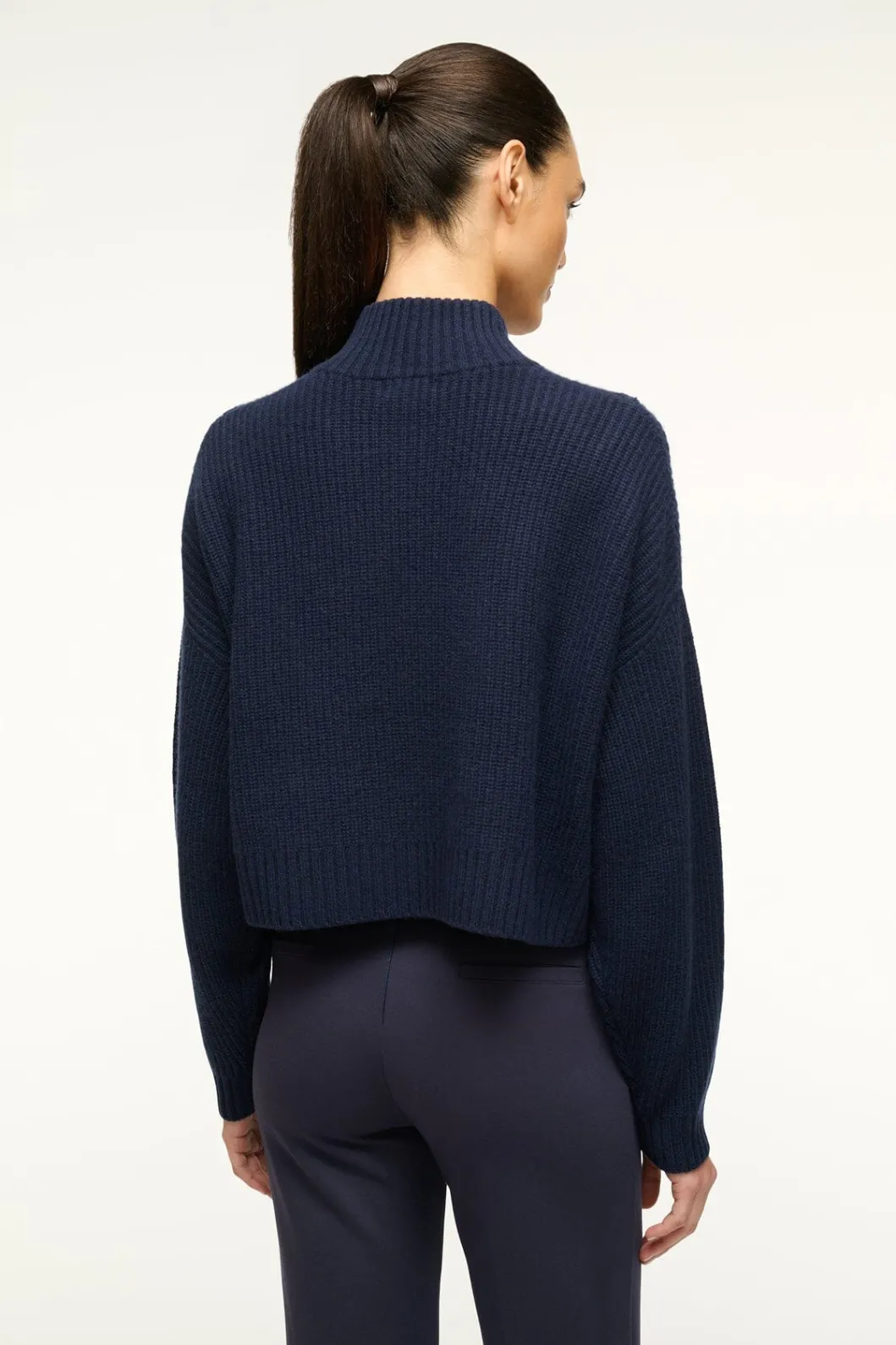 staud_cashmere_cropped_hampton_sweater_navy_2.webp STAUD CASHMERE CROPPED HAMPTON SWEATER< Sweaters