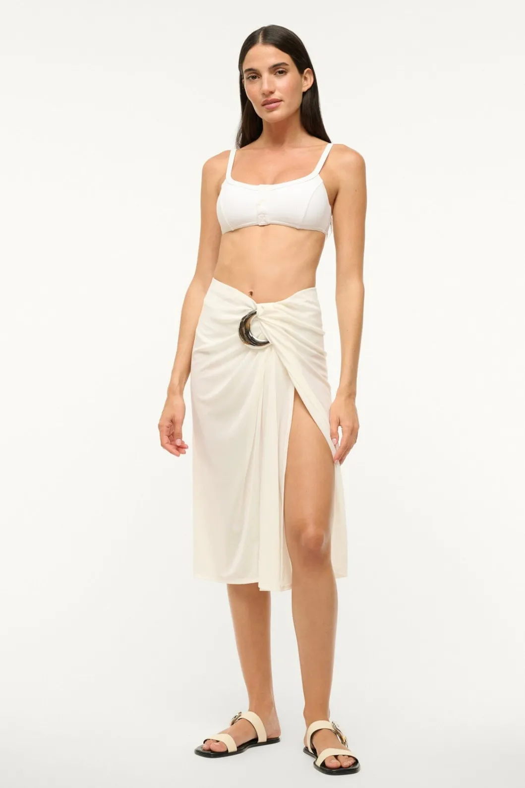 staud_chiara_skirt_white_2.webp STAUD CHIARA SKIRT< Swim | Cover-ups