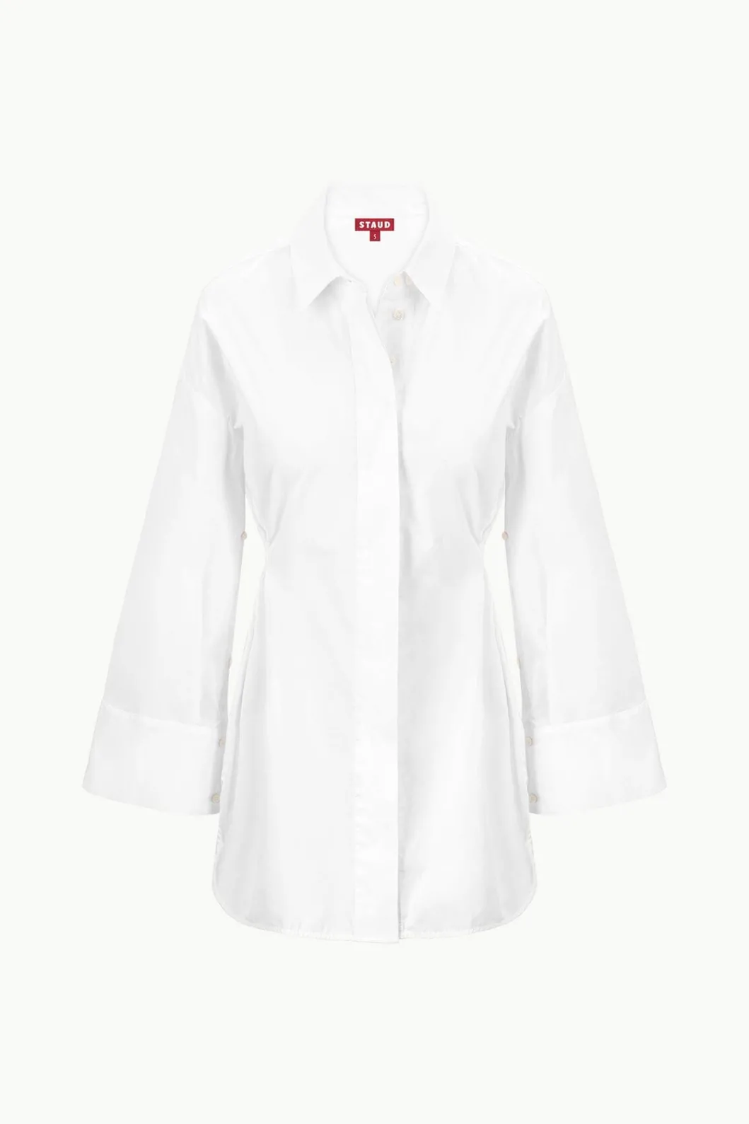 staud_cindy_dress_white_4.webp STAUD CINDY DRESS< Mini Dresses | Dresses