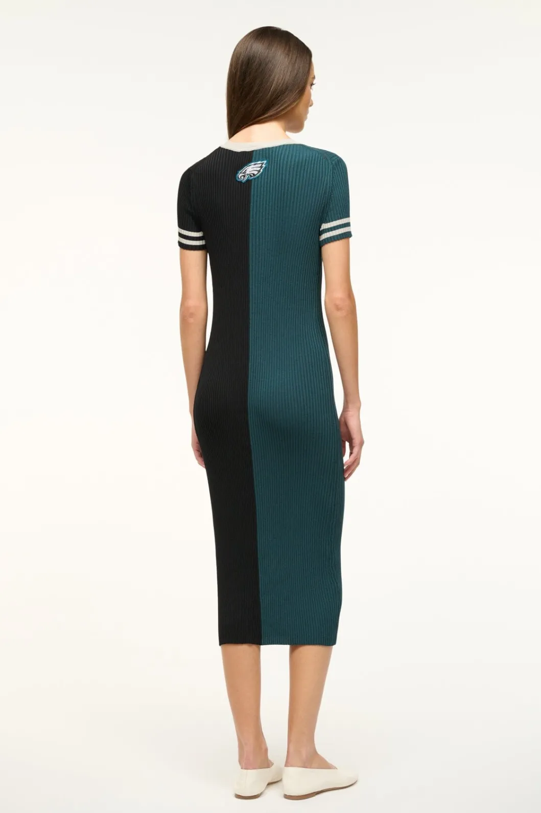 staud_colleen_dress_x_nfl_eagles_4.webp STAUD COLLEEN DRESS X NFL< Dresses