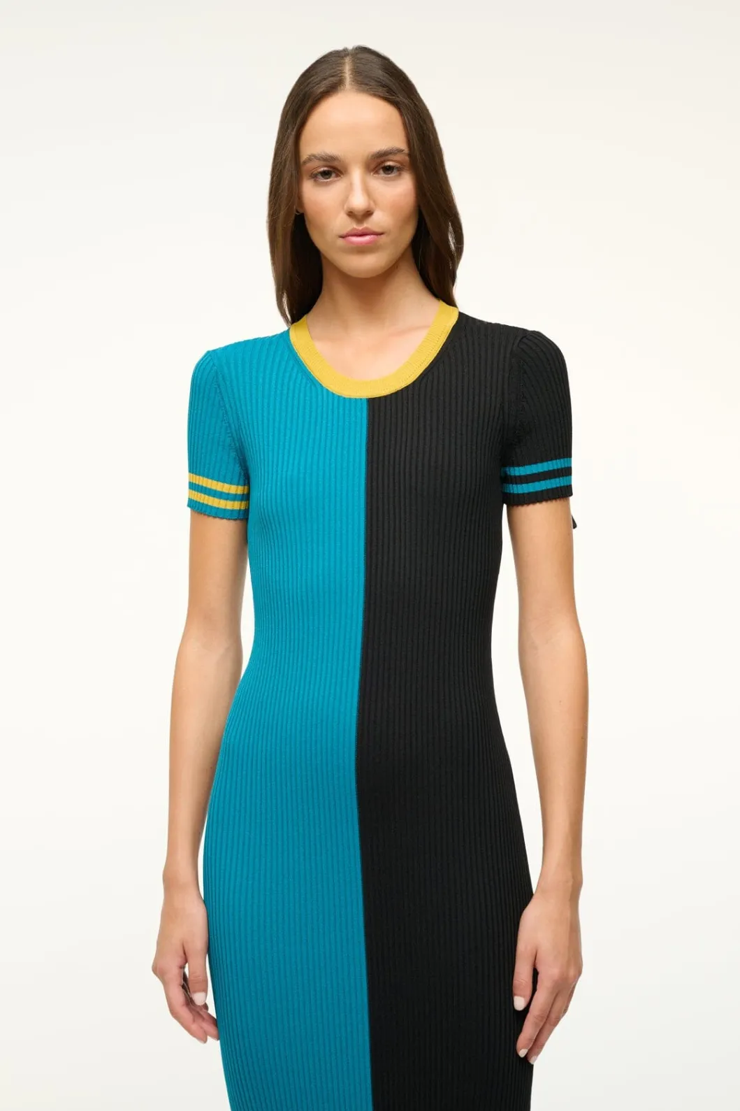staud_colleen_dress_x_nfl_jaguars_2.webp STAUD COLLEEN DRESS X NFL< Dresses