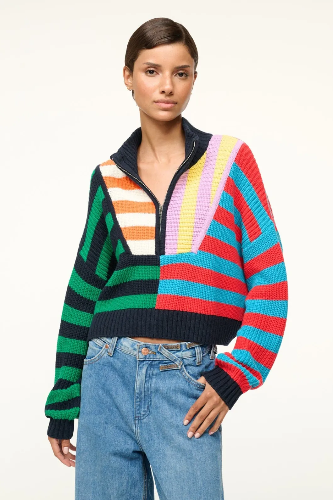 staud_cropped_hampton_sweater_cabana_stripe_multi_0.webp STAUD CROPPED HAMPTON SWEATER CABANA STRIPE MULTI< Sweaters