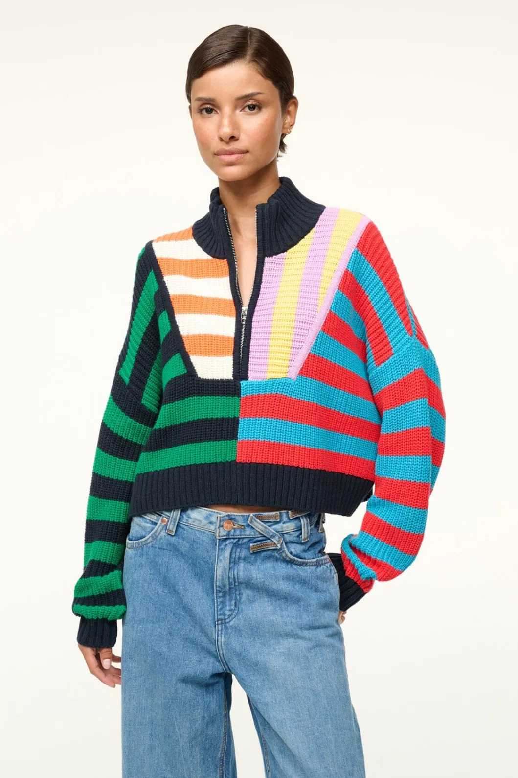staud_cropped_hampton_sweater_cabana_stripe_multi_3.webp STAUD CROPPED HAMPTON SWEATER CABANA STRIPE MULTI< Sweaters