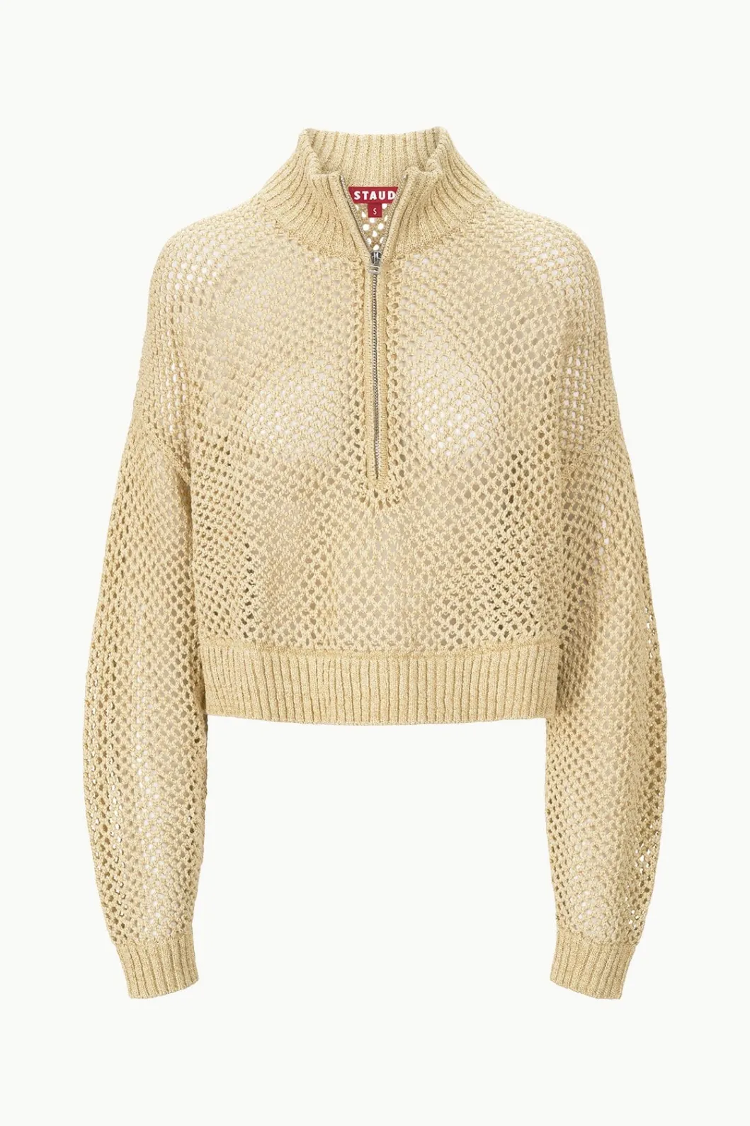 staud_cropped_hampton_sweater_natural_3.webp STAUD CROPPED HAMPTON SWEATER< Sweaters | Swim