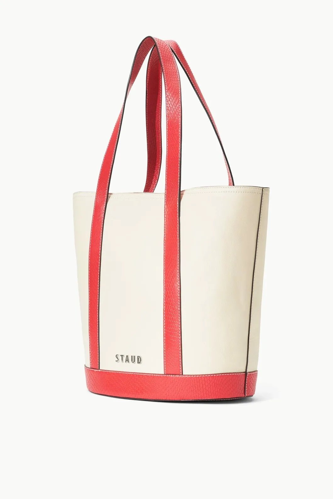 staud_custom_allora_tote_cream_red_rose_2.webp STAUD CUSTOM ALLORA TOTE CREAM RED ROSE< Totes | Custom Handbags