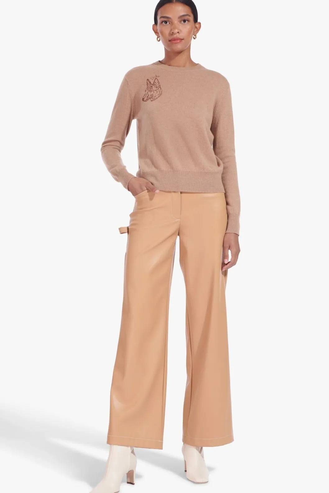 staud_custom_cashmere_crewneck_sweater__camel_3.webp STAUD CUSTOM CASHMERE CREWNECK SWEATER | < Custom Clothing