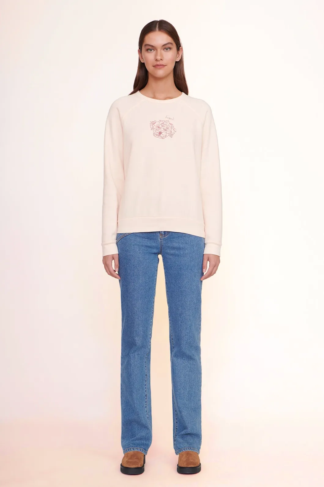 staud_custom_sweatshirt__light_pink_2.webp STAUD CUSTOM SWEATSHIRT | LIGHT< Custom Clothing