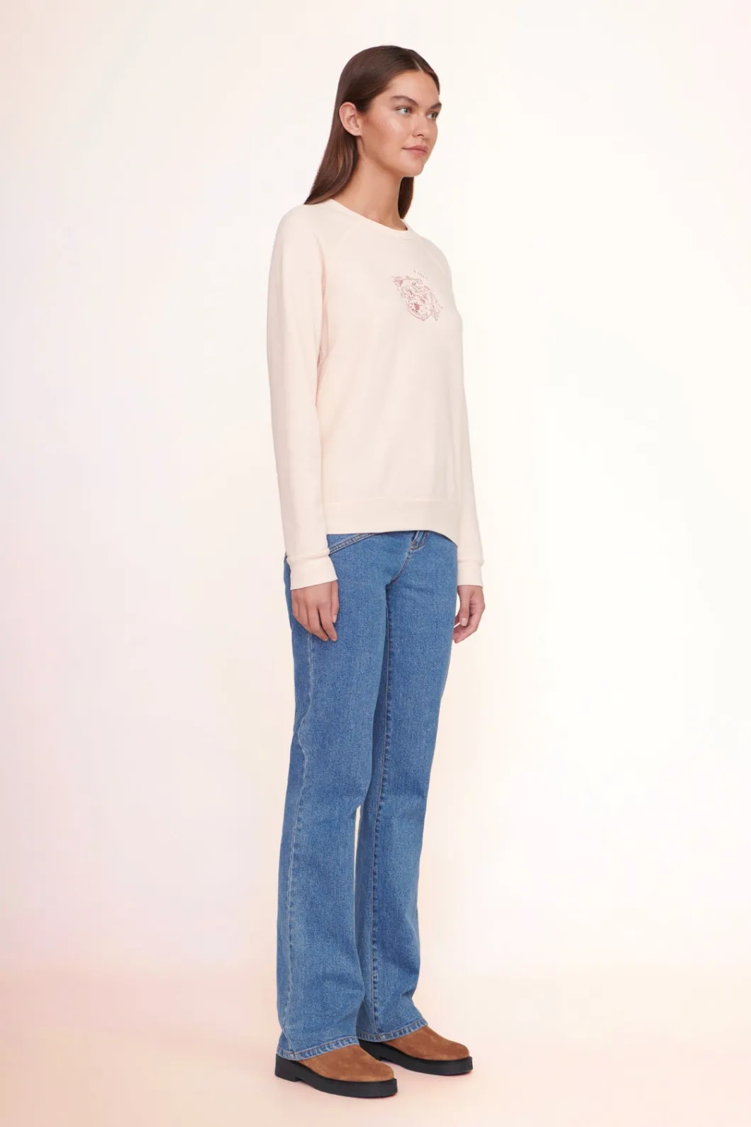 staud_custom_sweatshirt__light_pink_3.webp STAUD CUSTOM SWEATSHIRT | LIGHT< Custom Clothing