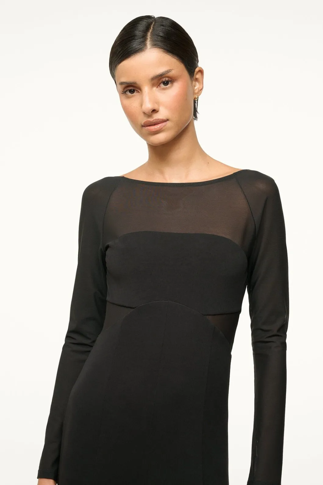 staud_dara_dress_black_5.webp STAUD DARA DRESS< The Evening Edit | Maxi Dresses
