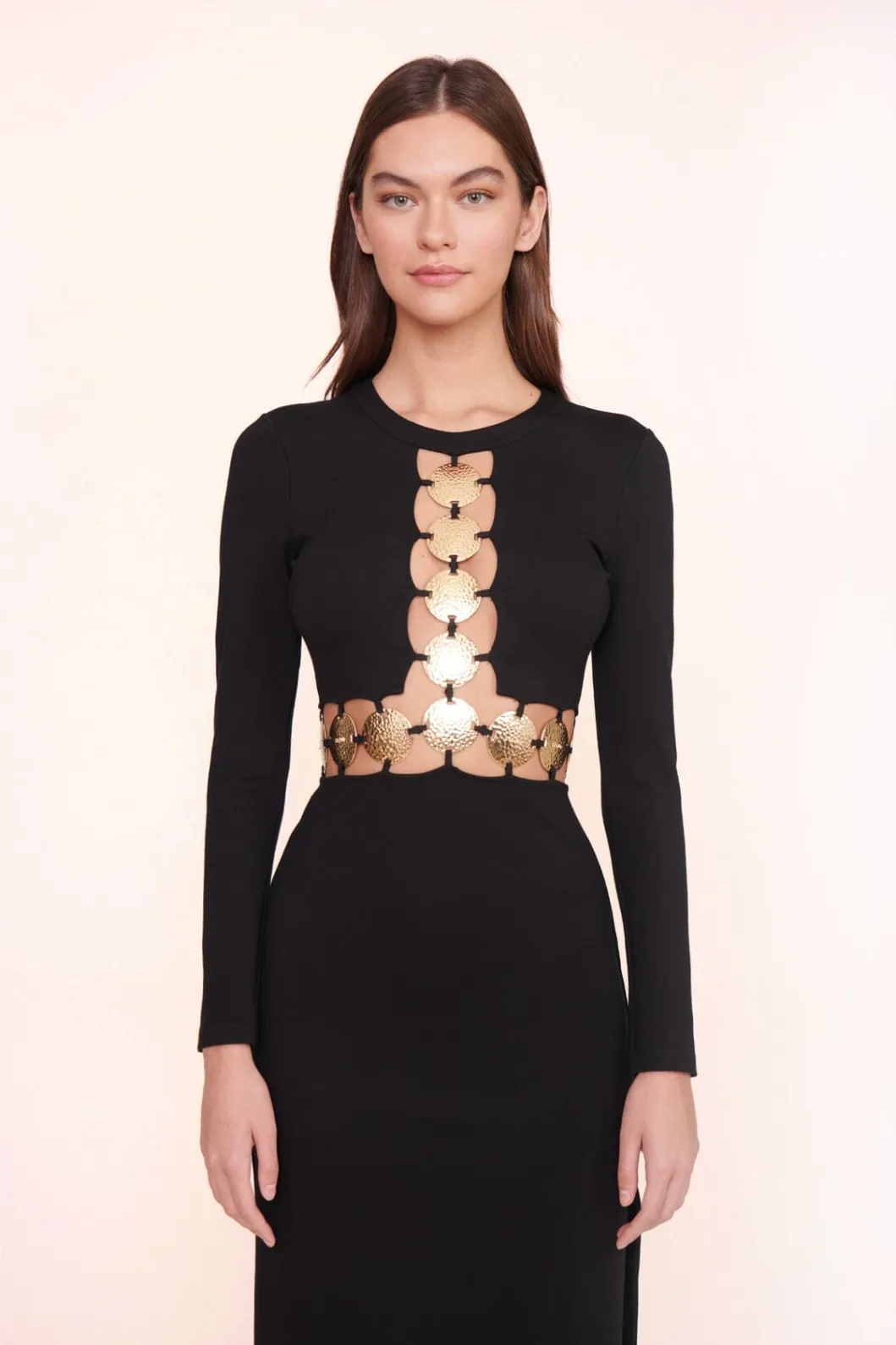 staud_delphine_dress_black_2.webp STAUD DELPHINE DRESS< Maxi Dresses | Dresses