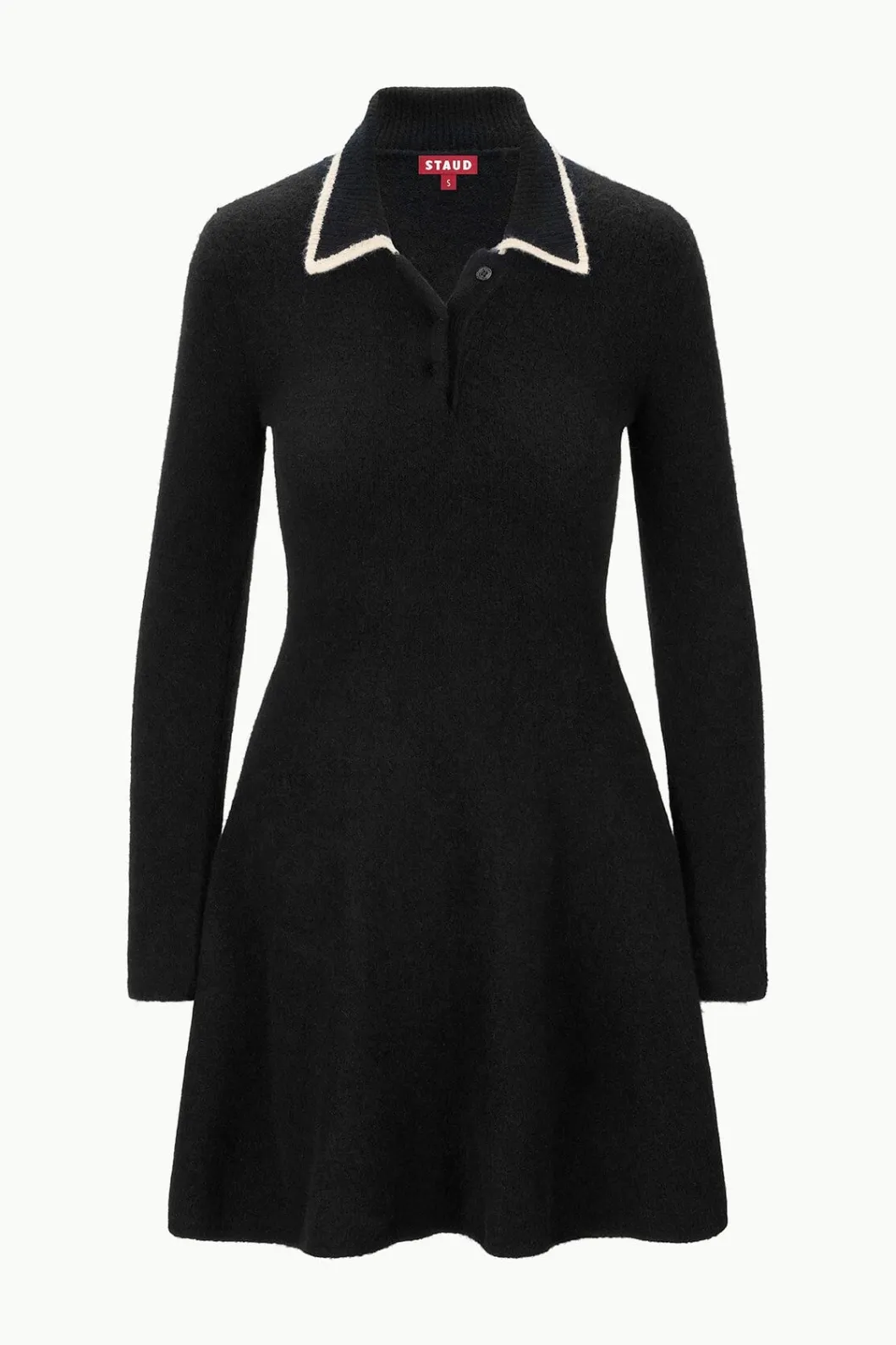 staud_dujour_dress_black_ivory_4.webp STAUD DUJOUR DRESS BLACK IVORY< Dresses | Knit Dresses