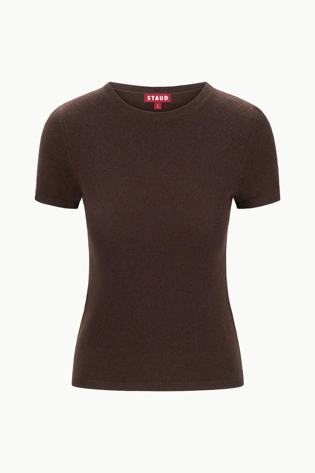 staud_easy_cashmere_tee_dark_chocolate_5.webp STAUD EASY CASHMERE TEE DARK CHOCOLATE< Tops