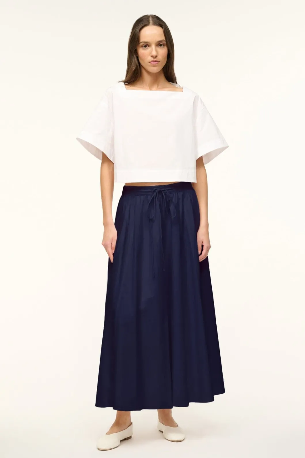 STAUD EDEN SKIRT< Skirts