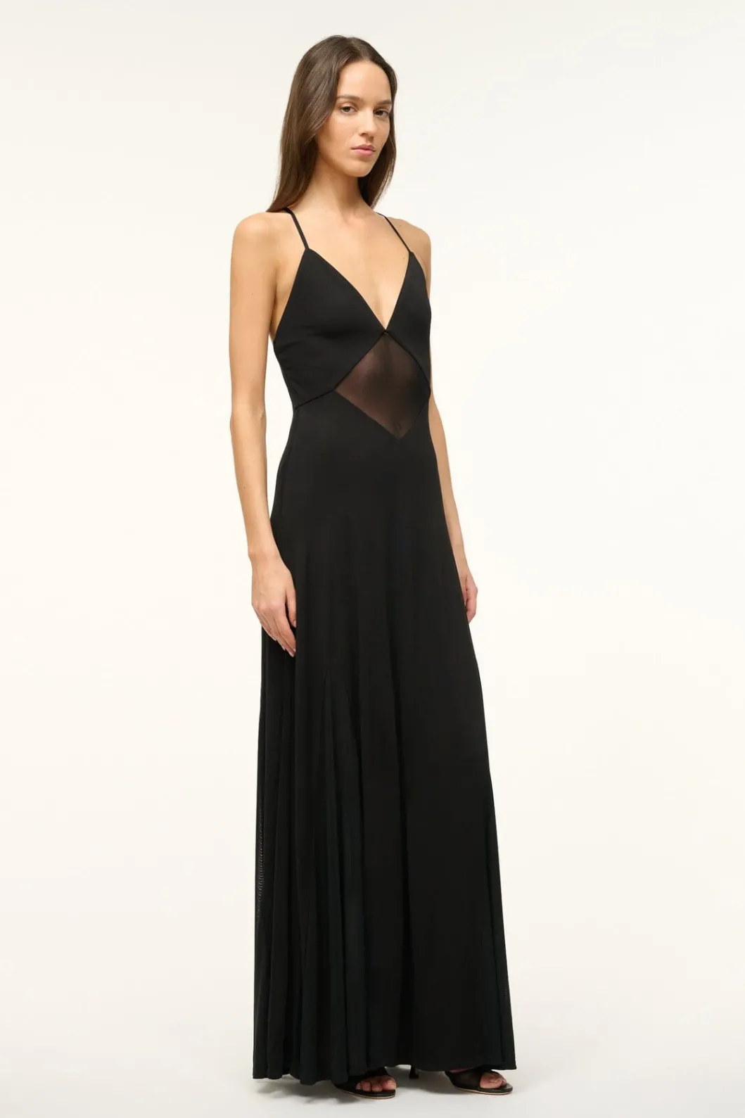staud_fleur_dress_black_2.webp STAUD FLEUR DRESS< The Evening Edit