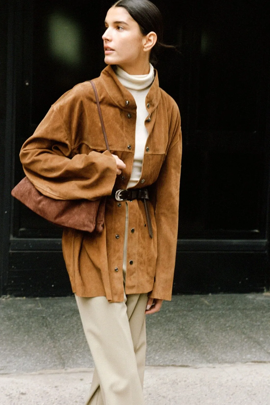staud_foundation_jacket_tan_6.webp STAUD FOUNDATION JACKET< Outerwear & Jackets