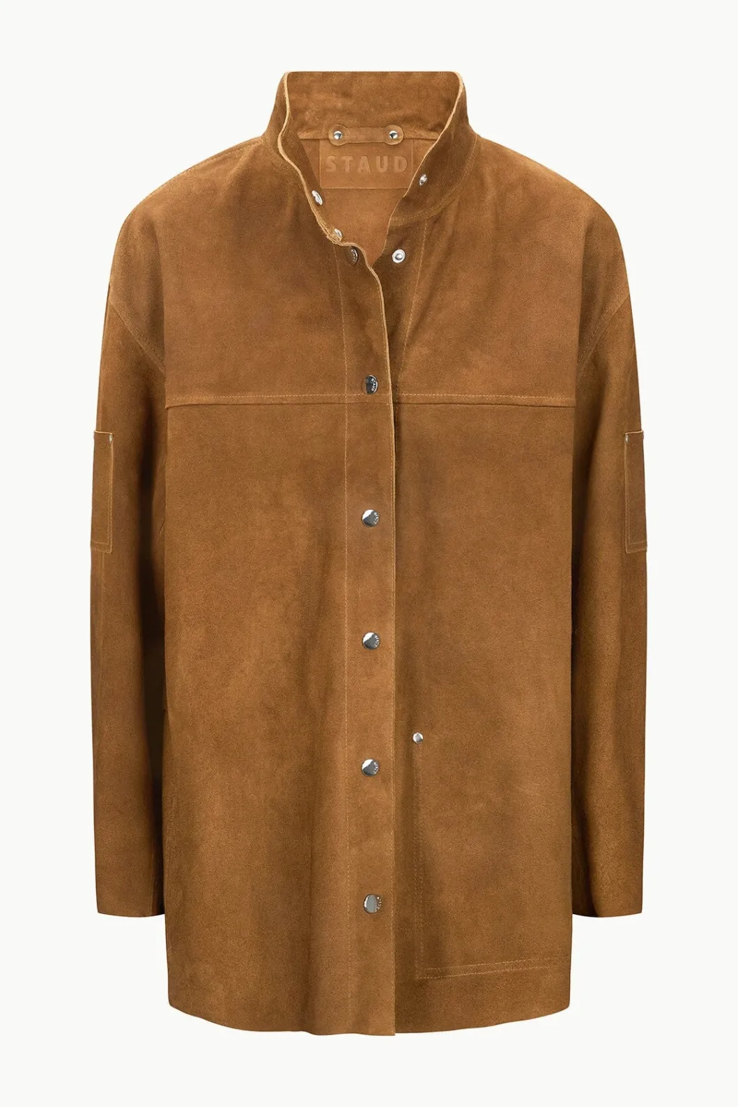 staud_foundation_jacket_tan_7.webp STAUD FOUNDATION JACKET< Outerwear & Jackets