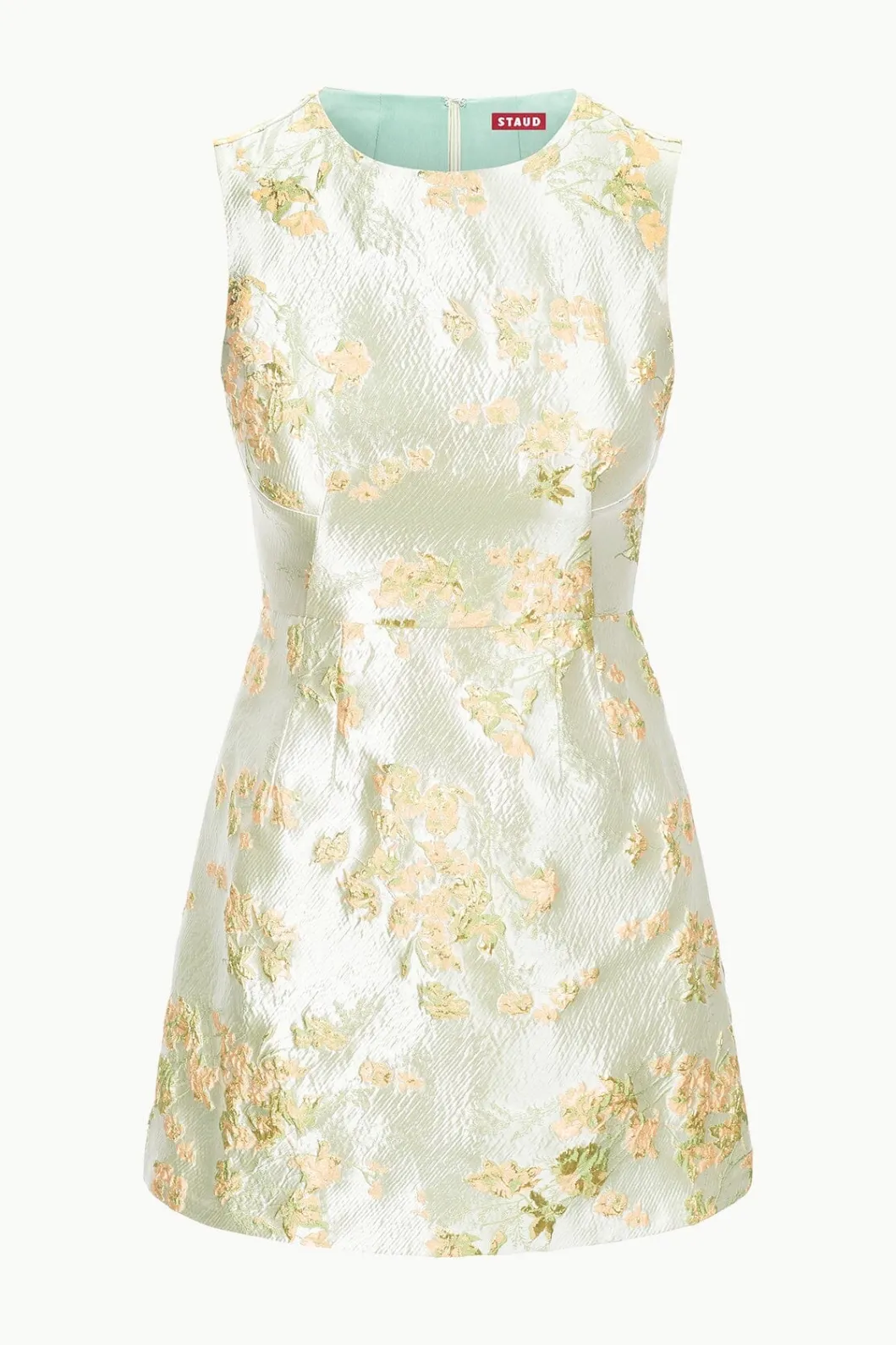 staud_garden_dress_metallic_bloom_5.webp STAUD GARDEN DRESS METALLIC BLOOM< The Evening Edit | Mini Dresses
