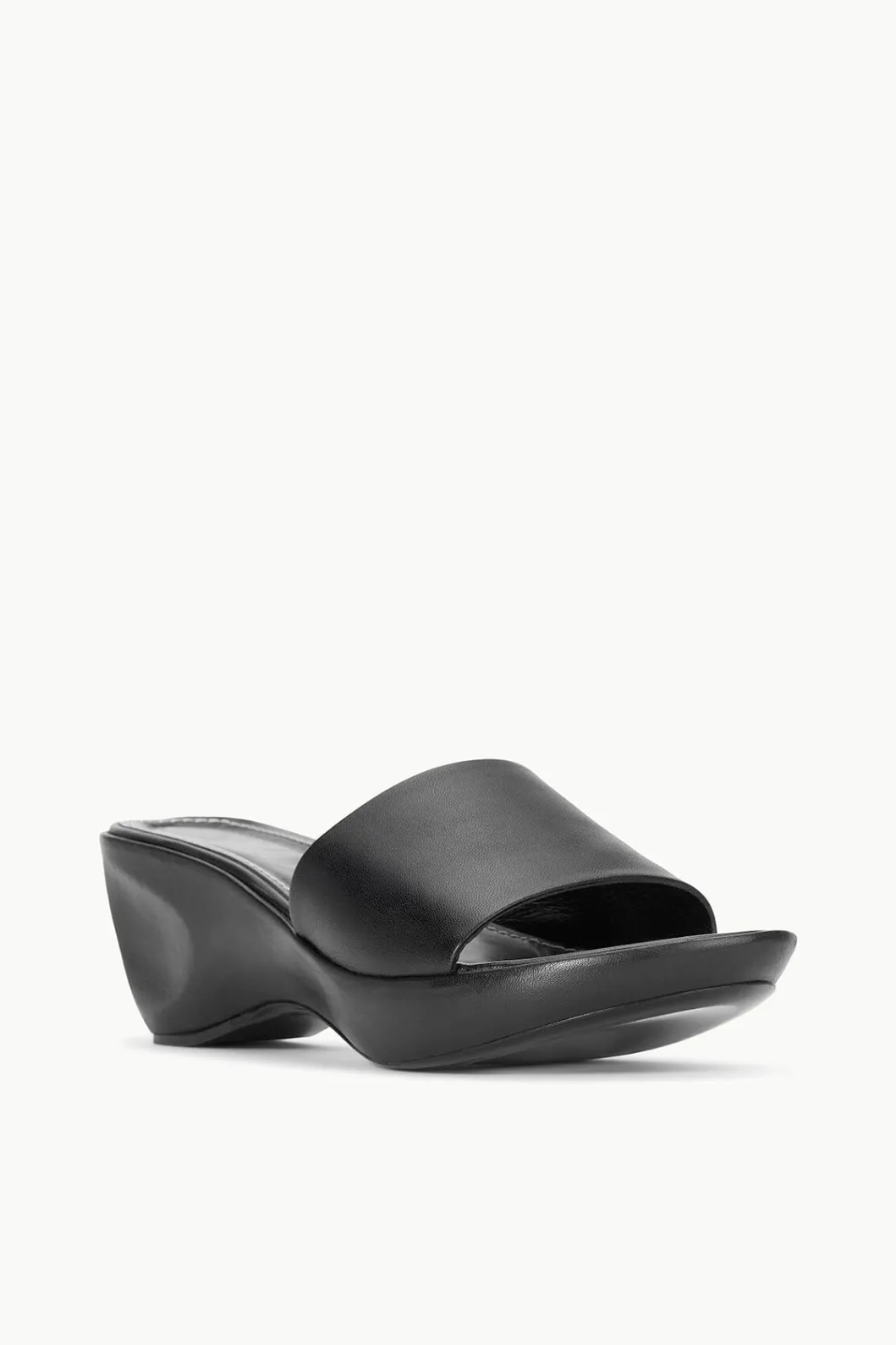 staud_ginny_wedge_black_2.webp STAUD GINNY WEDGE< Platforms & Wedges