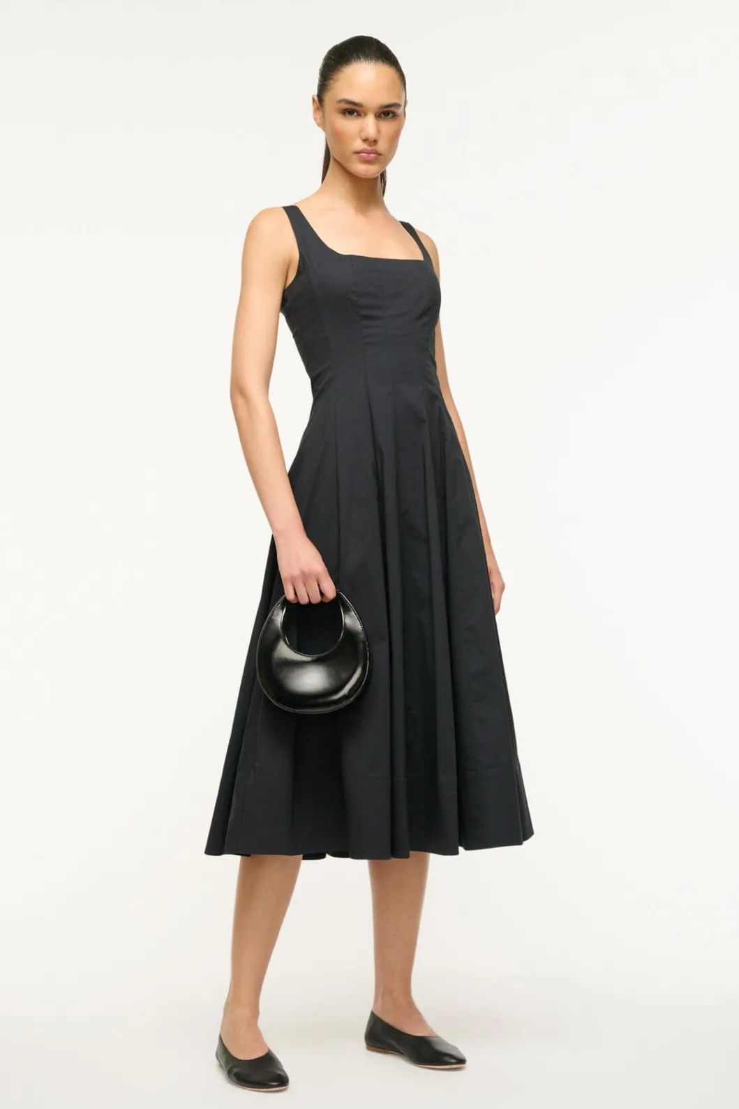 staud_good_night_moon_bag_black_5.webp STAUD GOOD NIGHT MOON BAG< The Evening Edit | Clutches & Handhelds