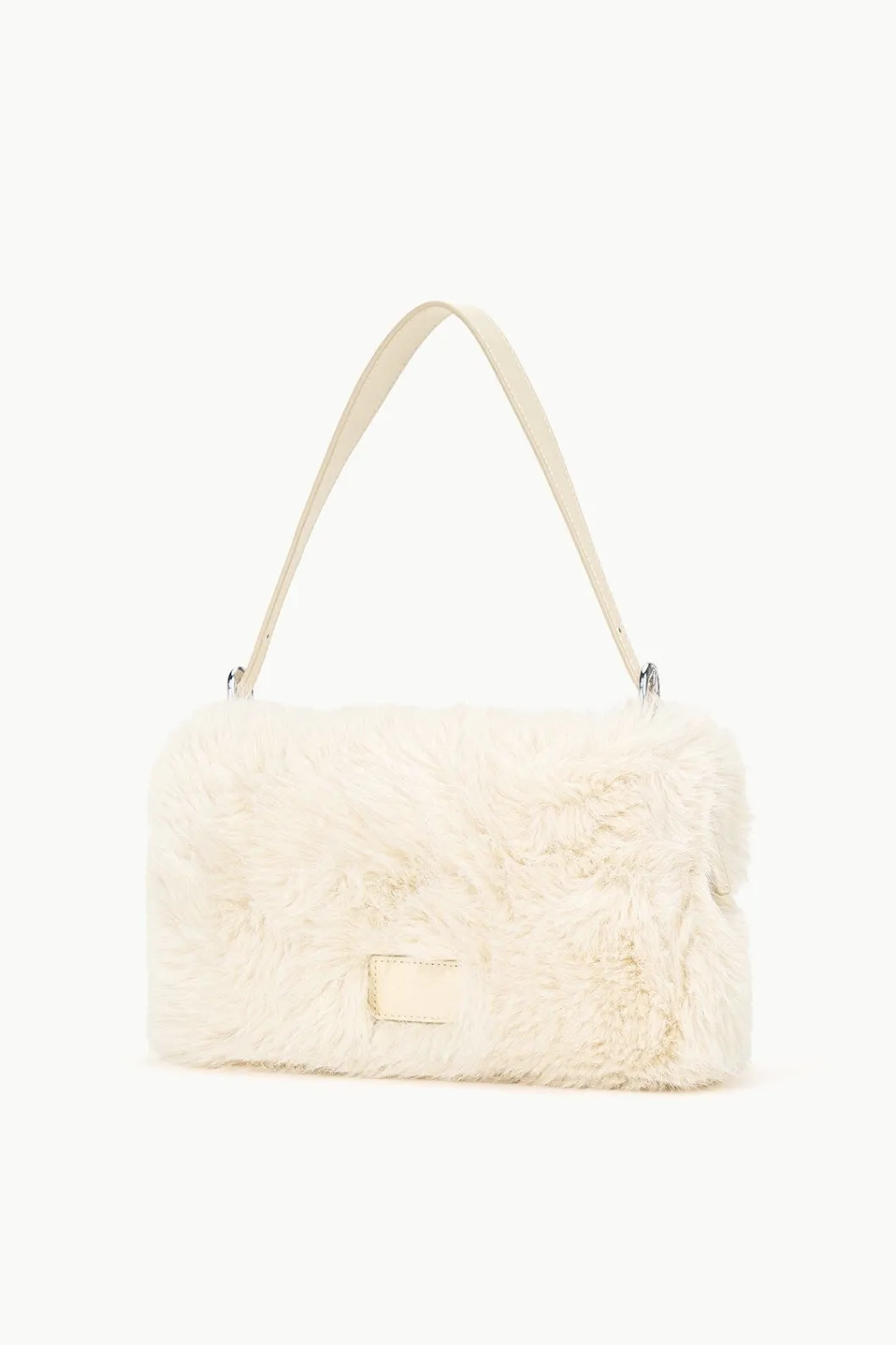 staud_harlow_faux_fur_bag_cream_2.webp STAUD HARLOW FAUX FUR BAG< The Evening Edit | Shoulder