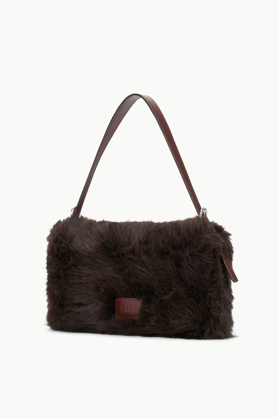 staud_harlow_faux_fur_bag_espresso_2.webp STAUD HARLOW FAUX FUR BAG< The Evening Edit | Shoulder