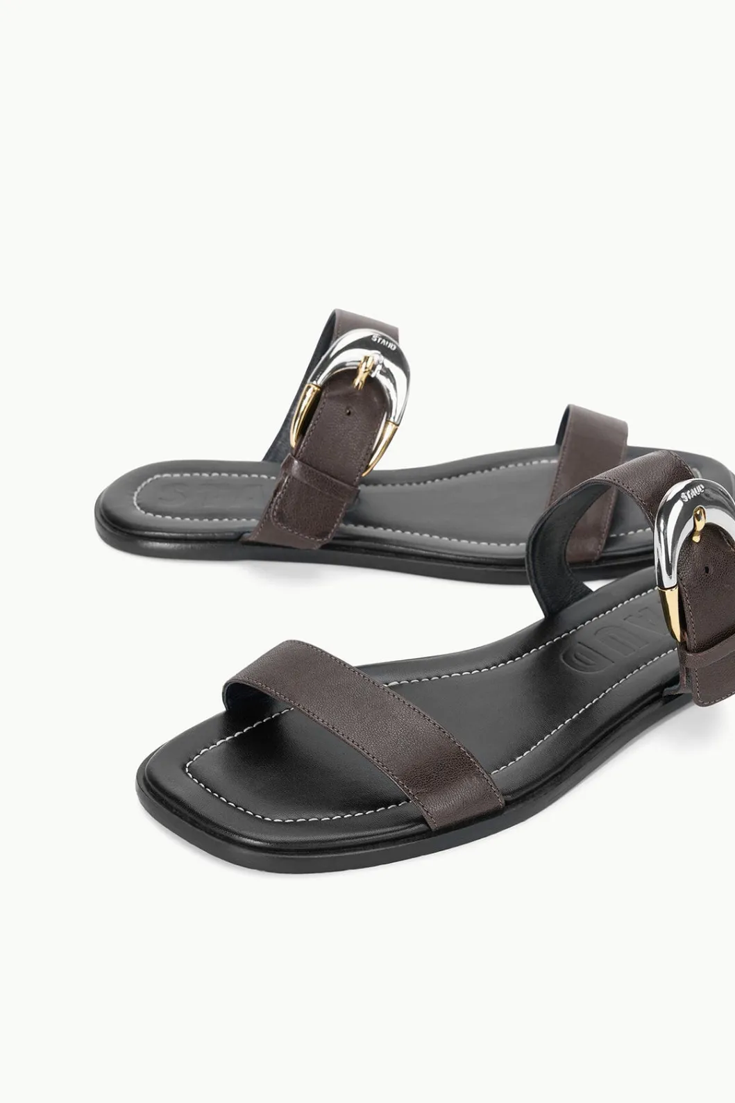 staud_harlow_flat_sandal_black_2.webp STAUD HARLOW FLAT SANDAL< Swim | Sandals