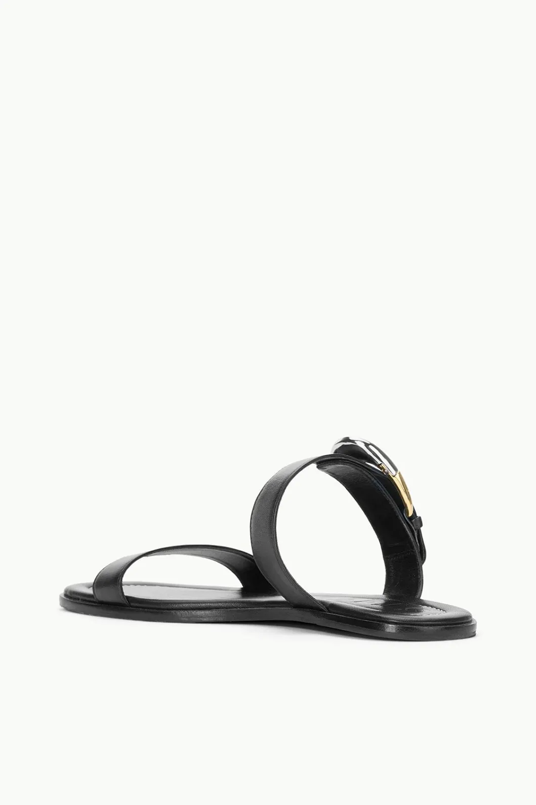 staud_harlow_flat_sandal_black_3-1.webp STAUD HARLOW FLAT SANDAL< Swim | Sandals