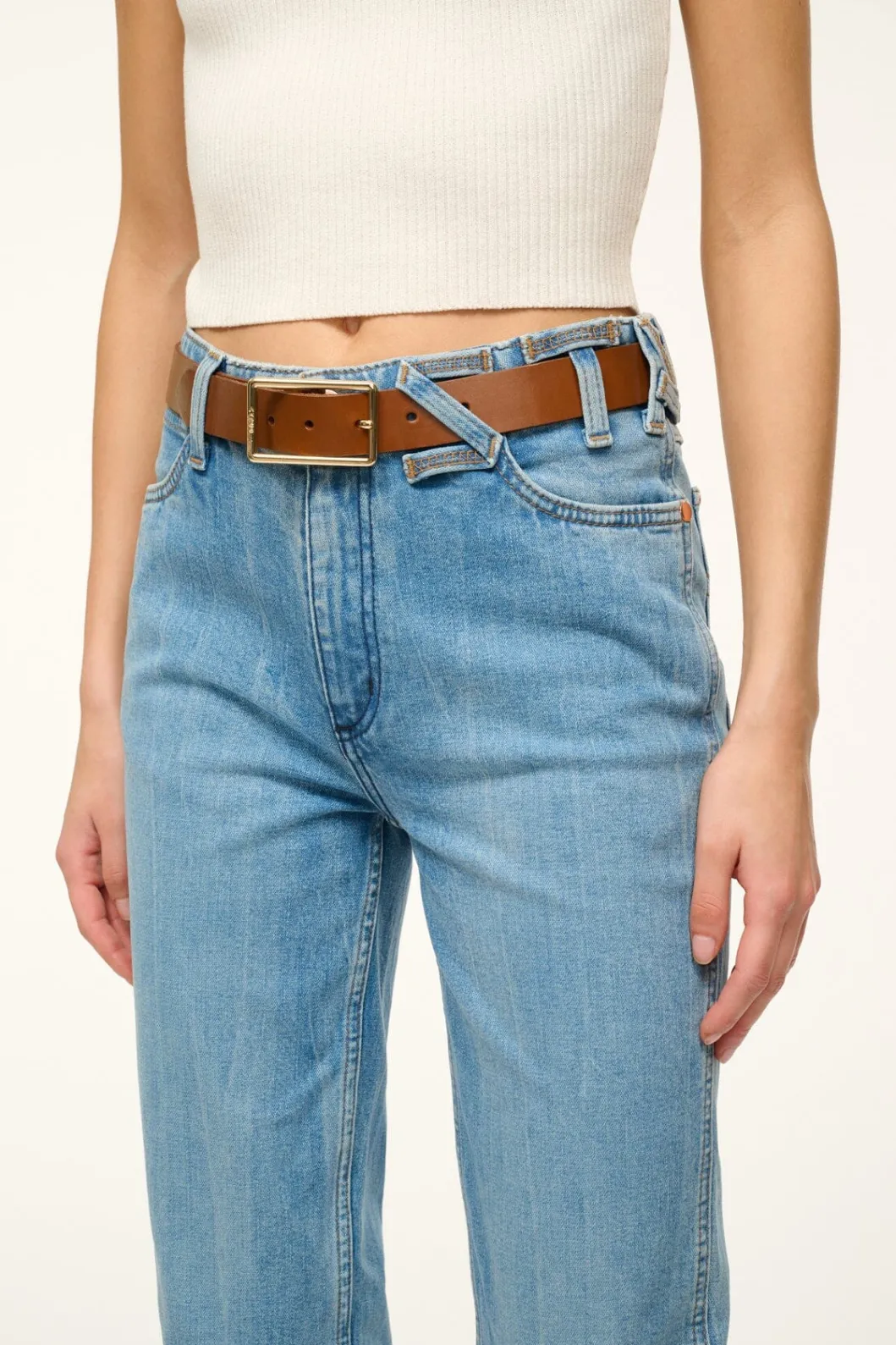 staud_jeans_belt__tan_yellow_gold_3.webp STAUD JEANS BELT - TAN YELLOW GOLD< Accessories
