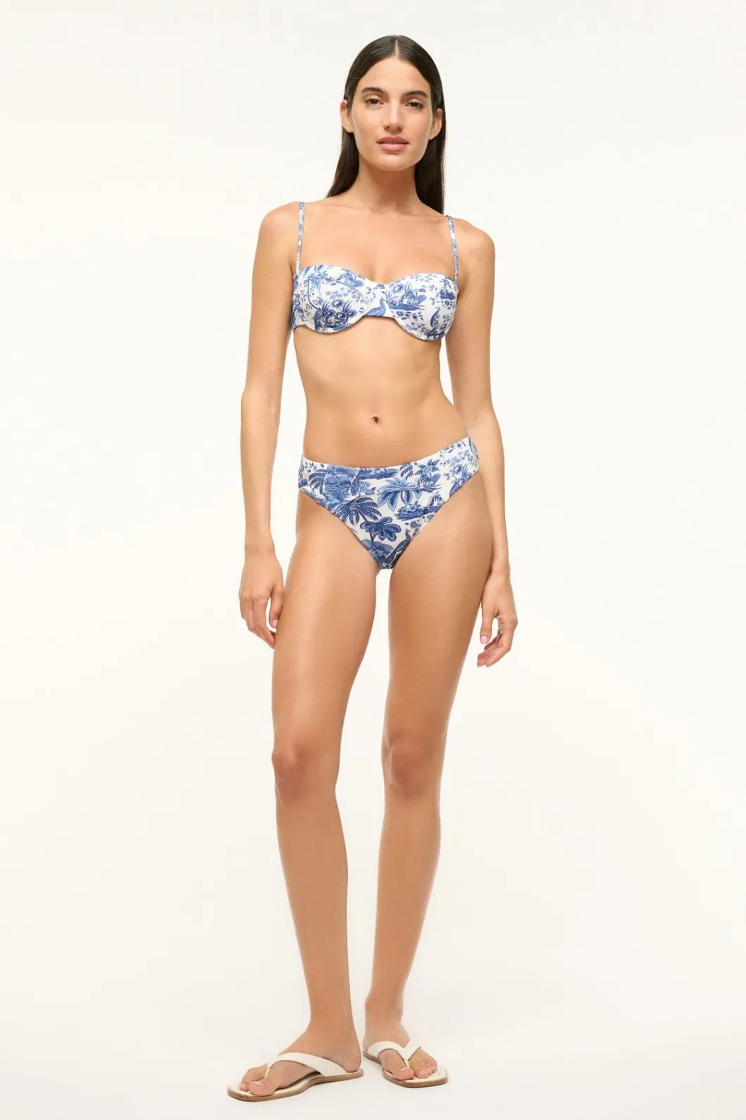 staud_jo_balconette_bikini_top_blue_toile_3.webp STAUD JO BALCONETTE BIKINI TOP BLUE TOILE< Swim | Bikinis