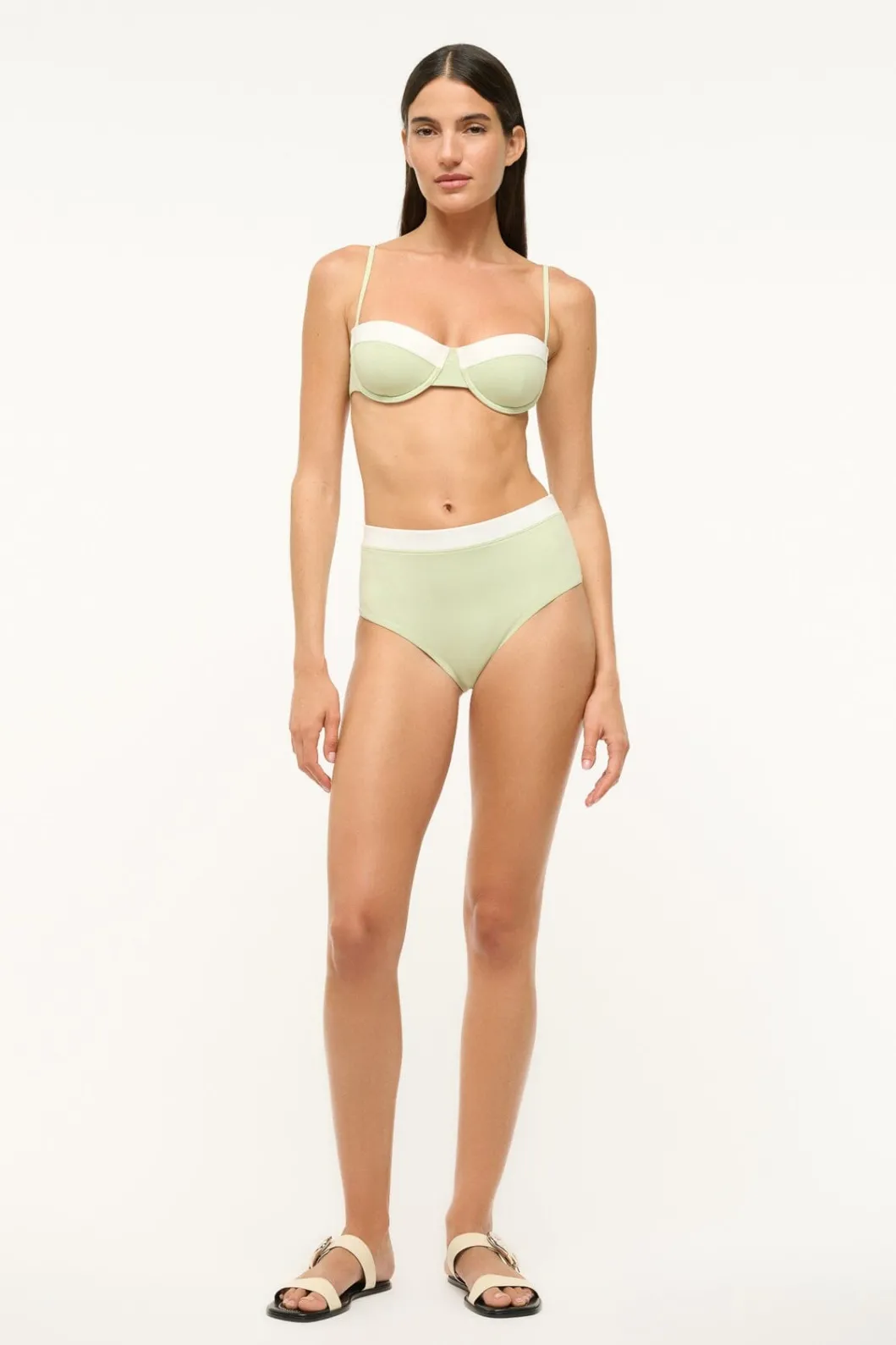 staud_jo_balconette_bikini_top_pale_jadewhite_2.webp STAUD JO BALCONETTE BIKINI TOP PALE JADE/WHITE< Swim | Bikinis