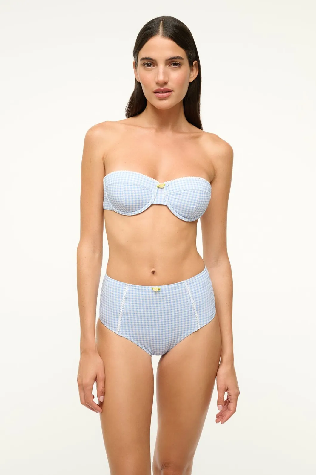 staud_jo_balconette_bikini_top_sky_micro_check_4.webp STAUD JO BALCONETTE BIKINI TOP SKY MICRO CHECK< Swim | Bikinis