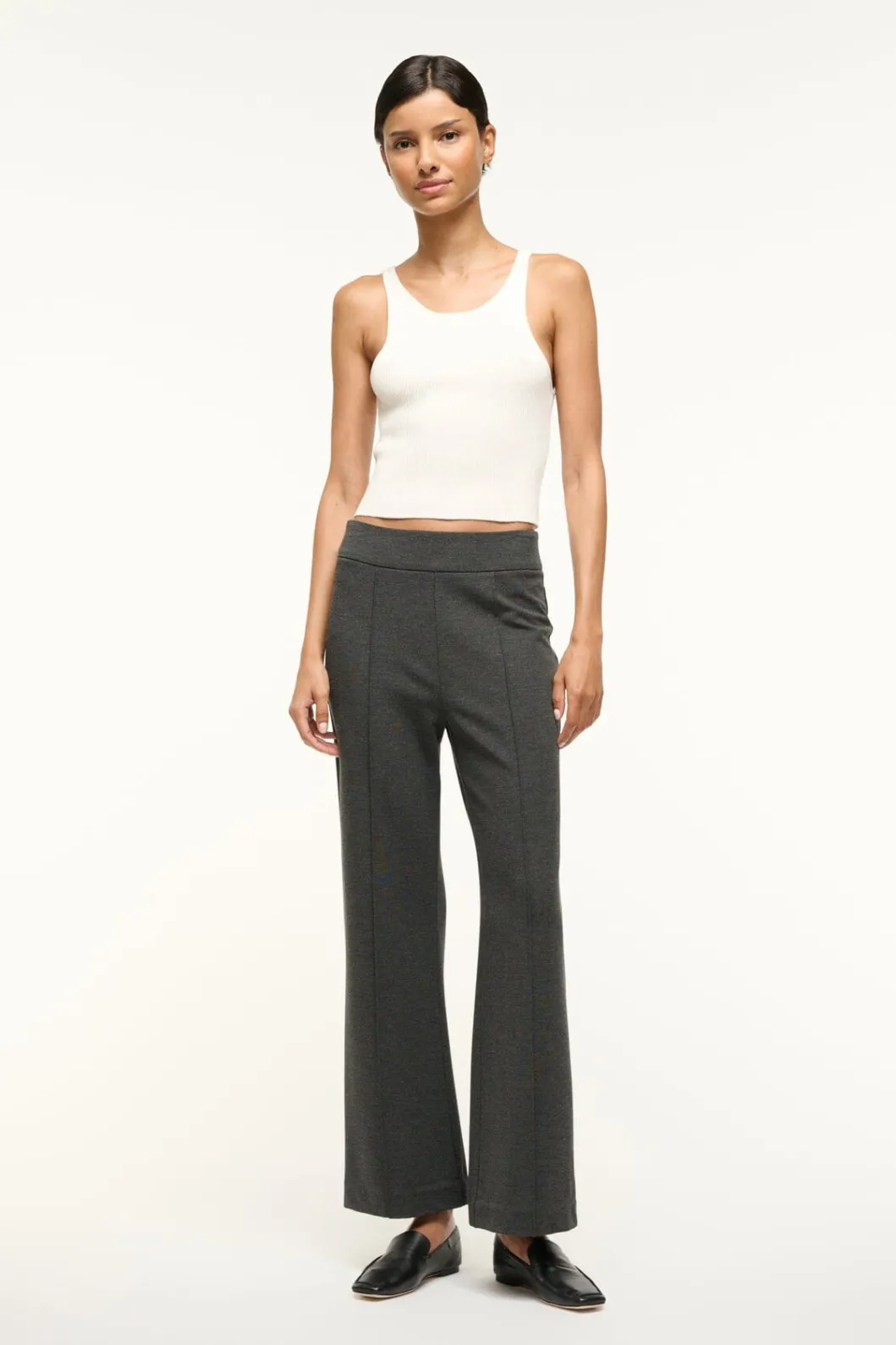 staud_knack_pant_heather_grey_3.webp STAUD KNACK PANT HEATHER GREY< Pants & Shorts
