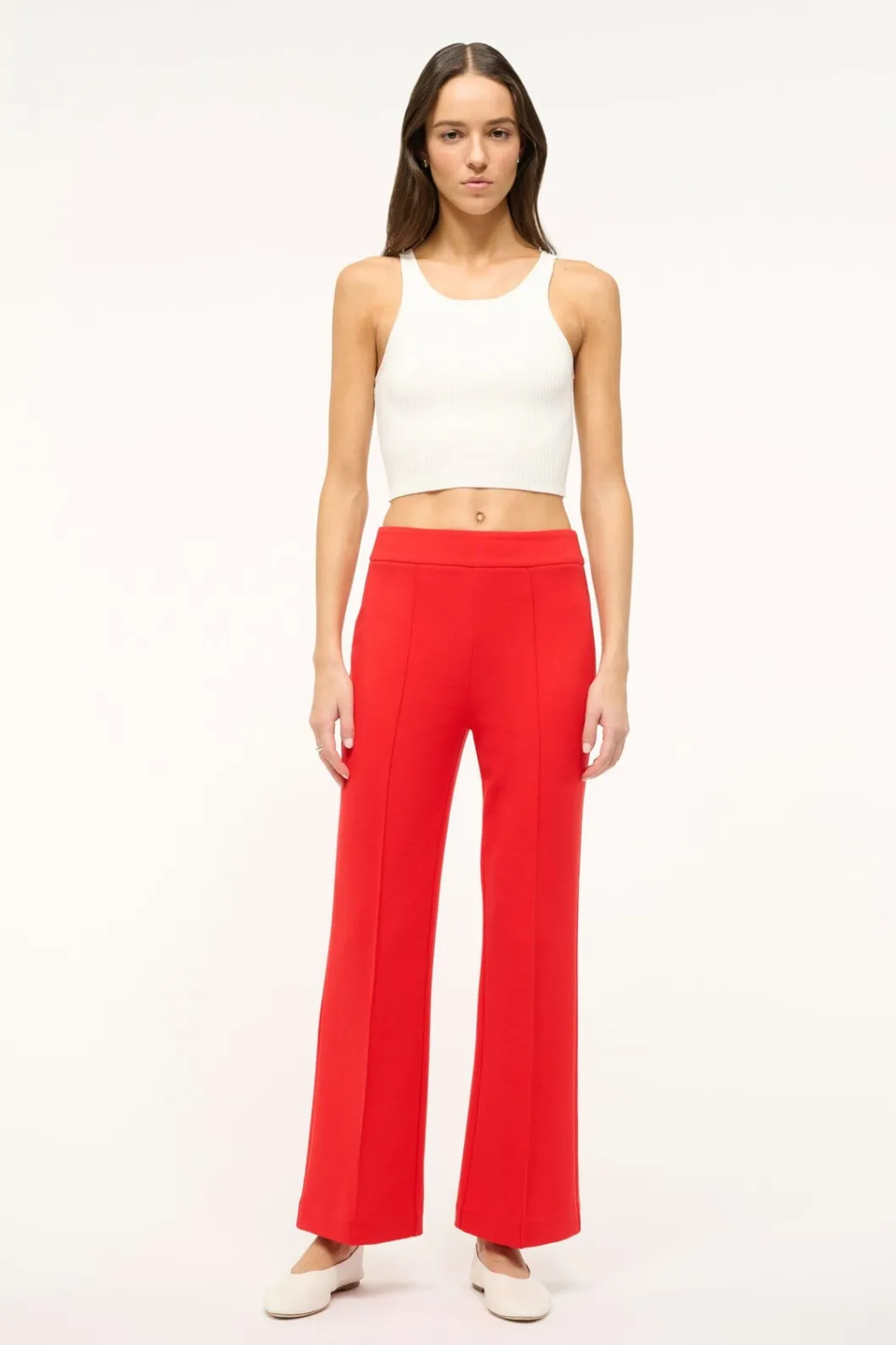 staud_knack_pant_red_rose_2.webp STAUD KNACK PANT RED ROSE< Pants & Shorts
