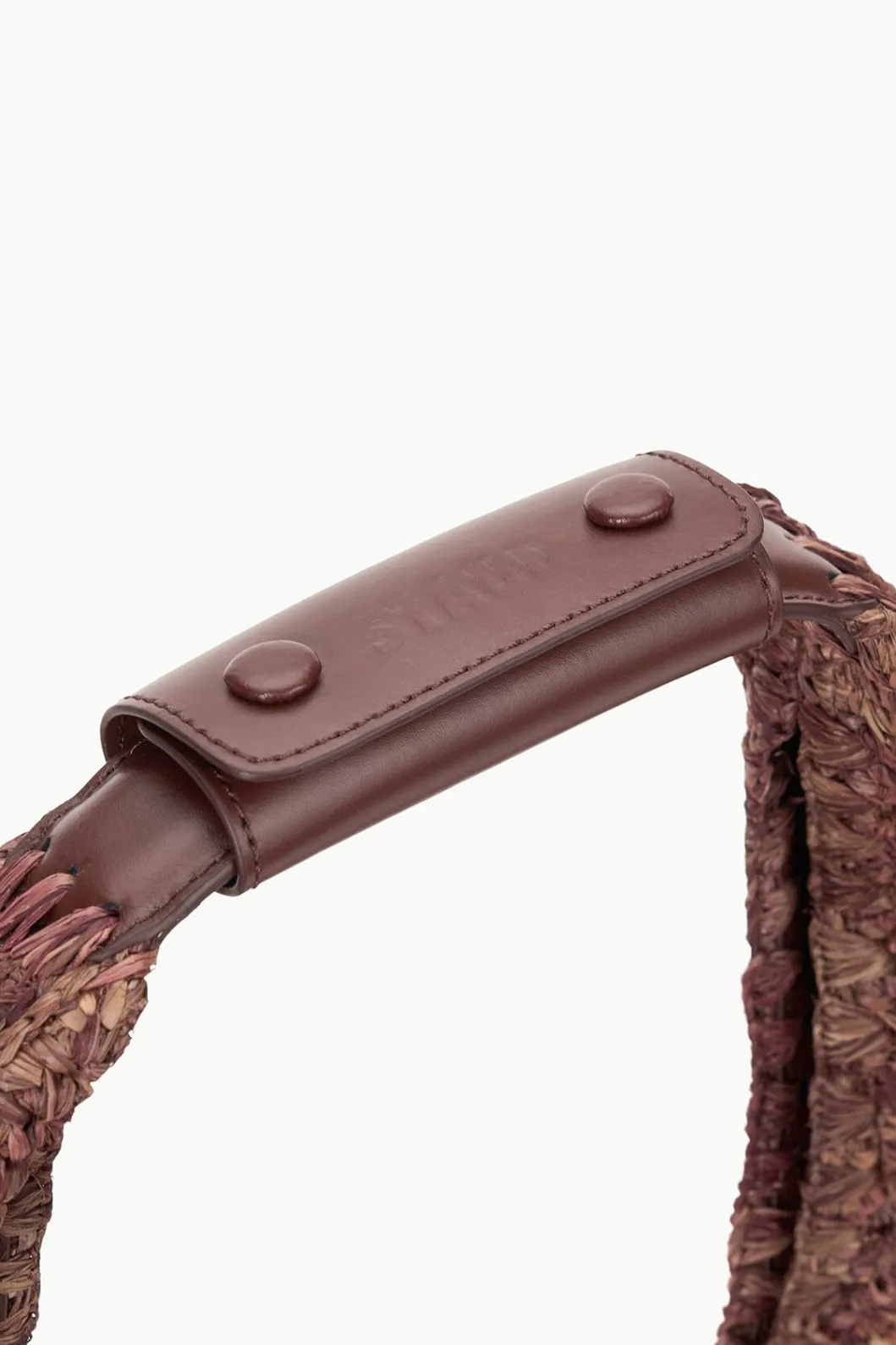 staud_large_raffia_moon_tote_bag_mahogany_5.webp STAUD LARGE RAFFIA MOON TOTE BAG< Swim | Totes