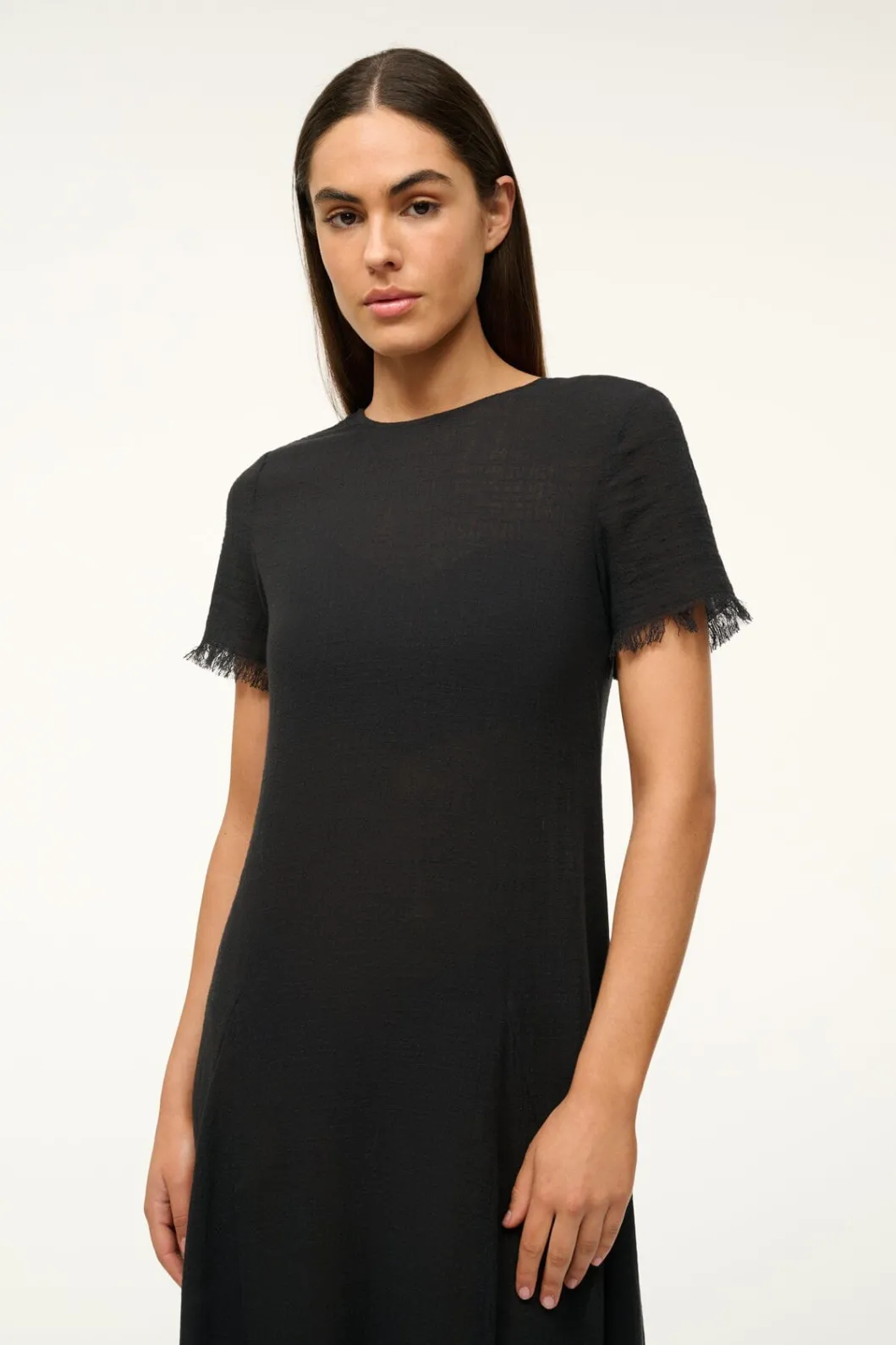 staud_le_havre_dress_black_3.webp STAUD LE HAVRE DRESS< Swim | Cover-ups